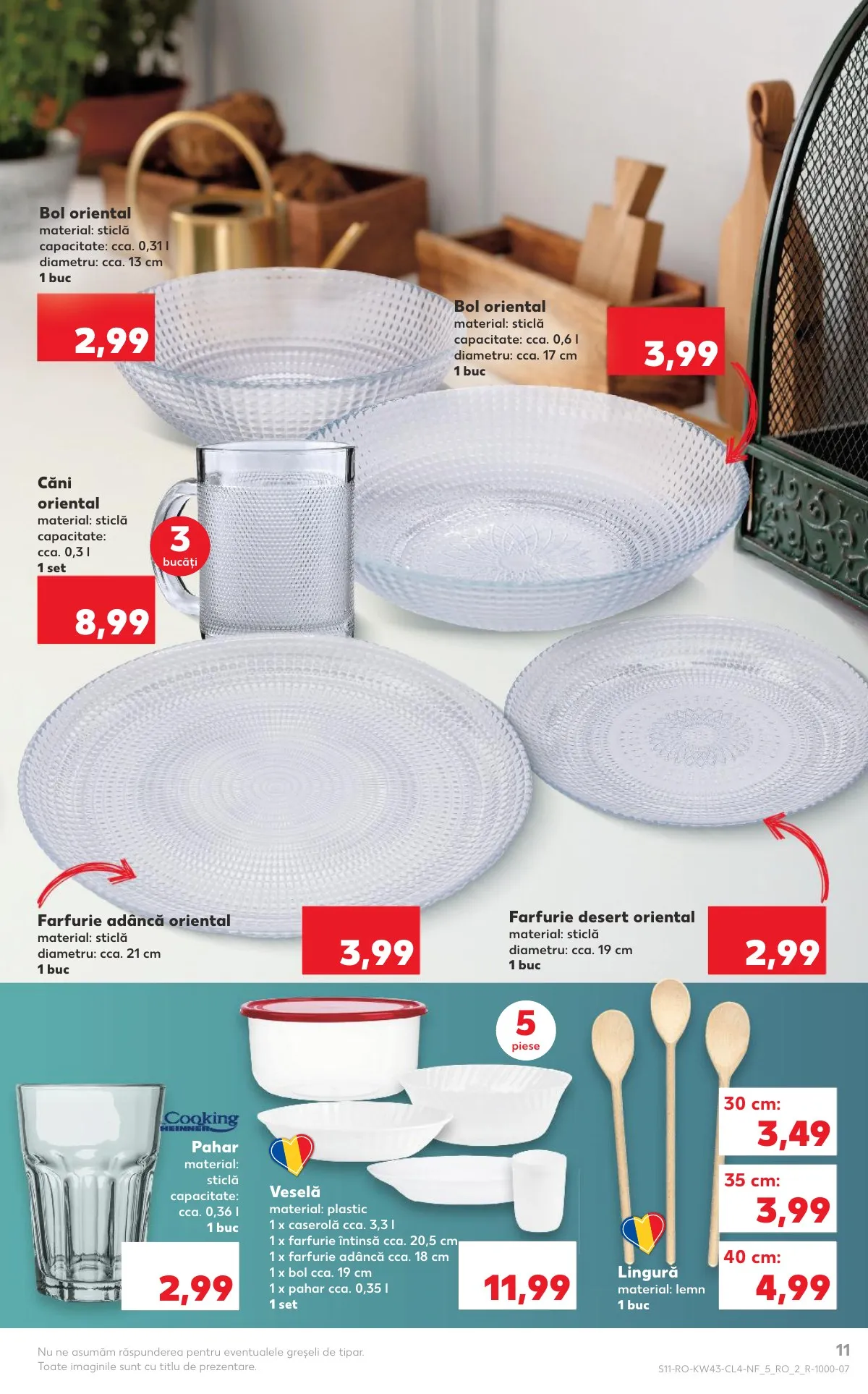 Kaufland akciós újság Románia Konyha és Haztartas 10.22–10.28 – 11. oldal