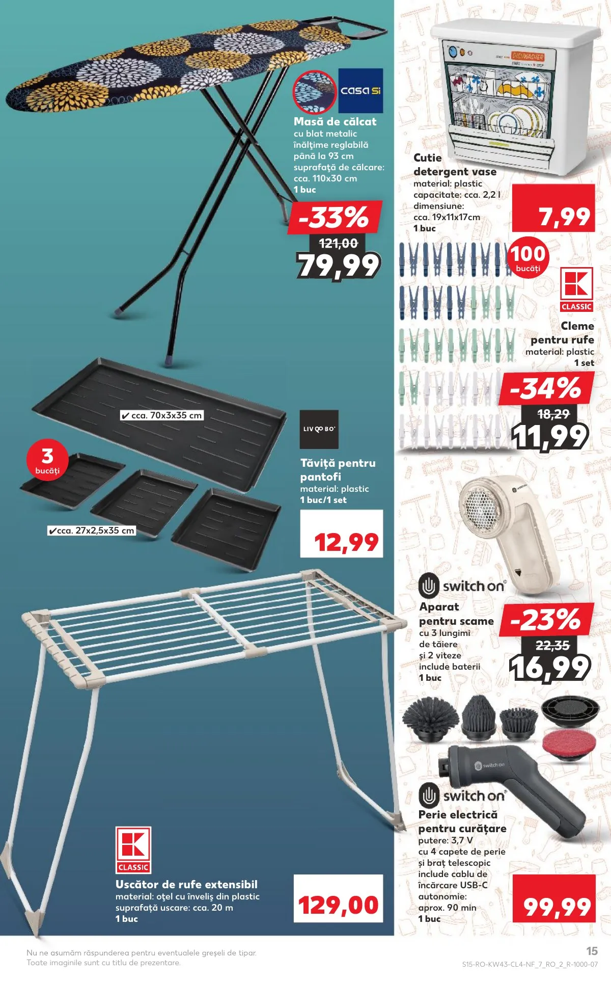 Kaufland akciós újság Románia Konyha és Haztartas 10.22–10.28 – 15. oldal