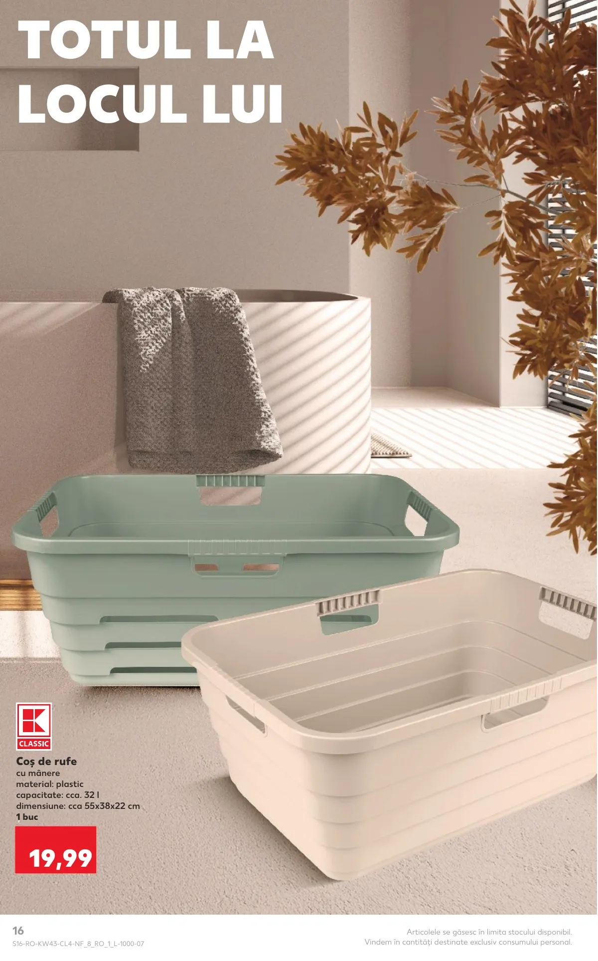 Kaufland akciós újság Románia Konyha és Haztartas 10.22–10.28 – 16. oldal