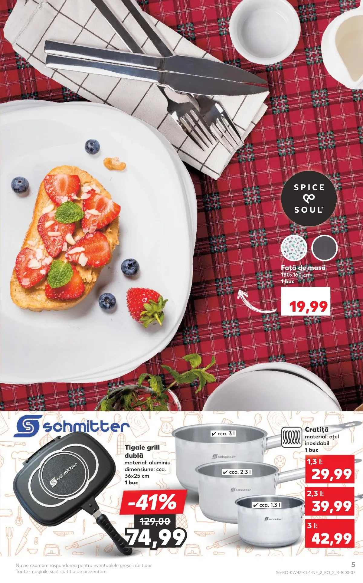 Kaufland akciós újság Románia Konyha és Haztartas 10.22–10.28 – 5. oldal