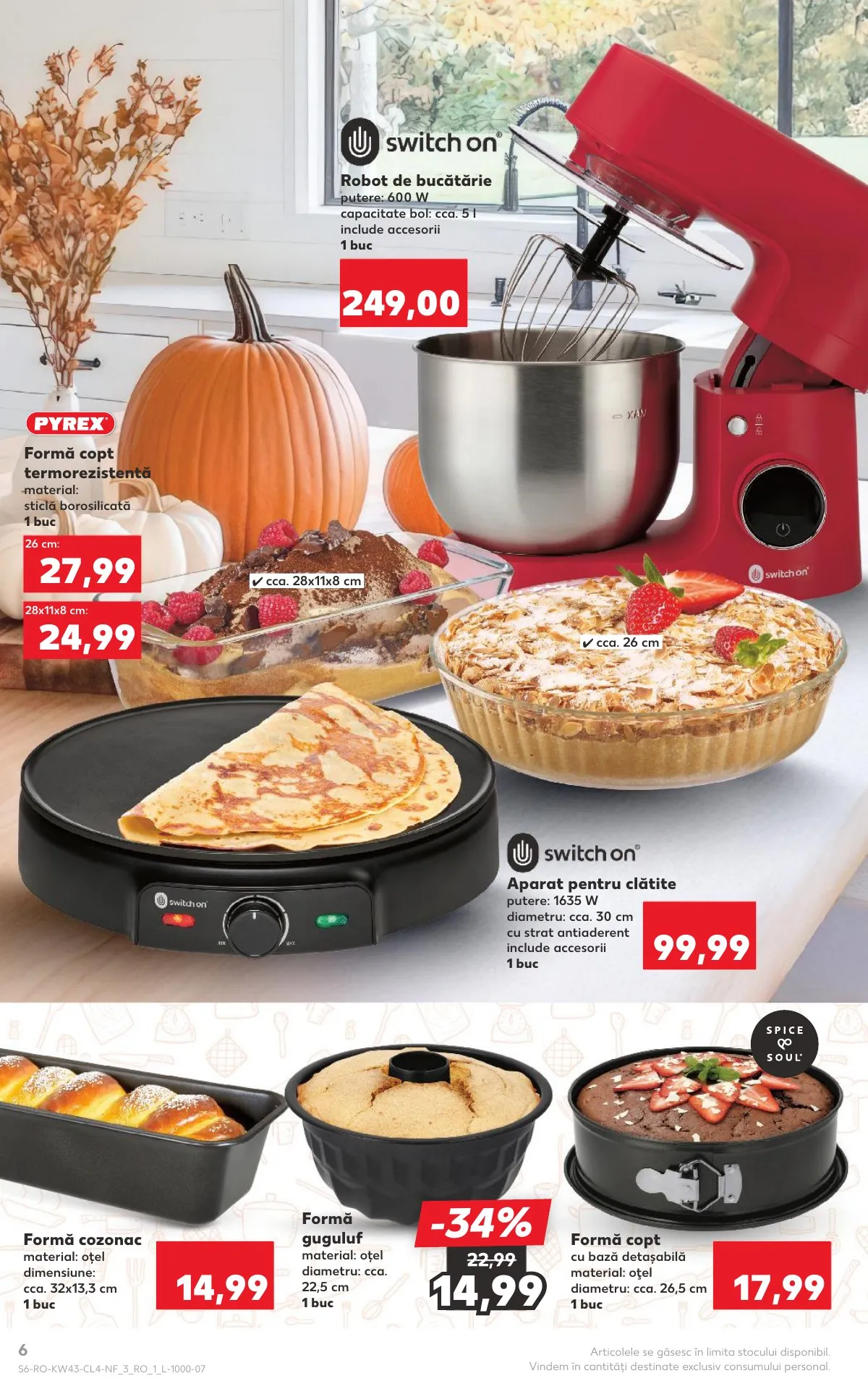 Kaufland akciós újság Románia Konyha és Haztartas 10.22–10.28 – 6. oldal