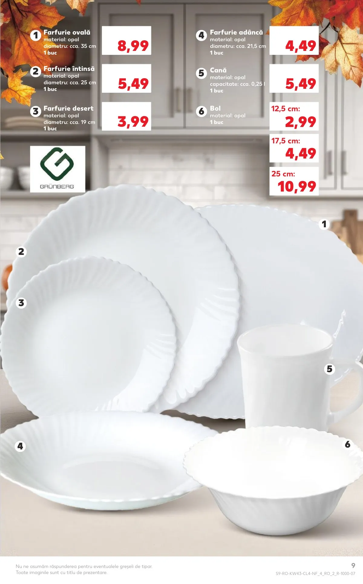 Kaufland akciós újság Románia Konyha és Haztartas 10.22–10.28 – 9. oldal