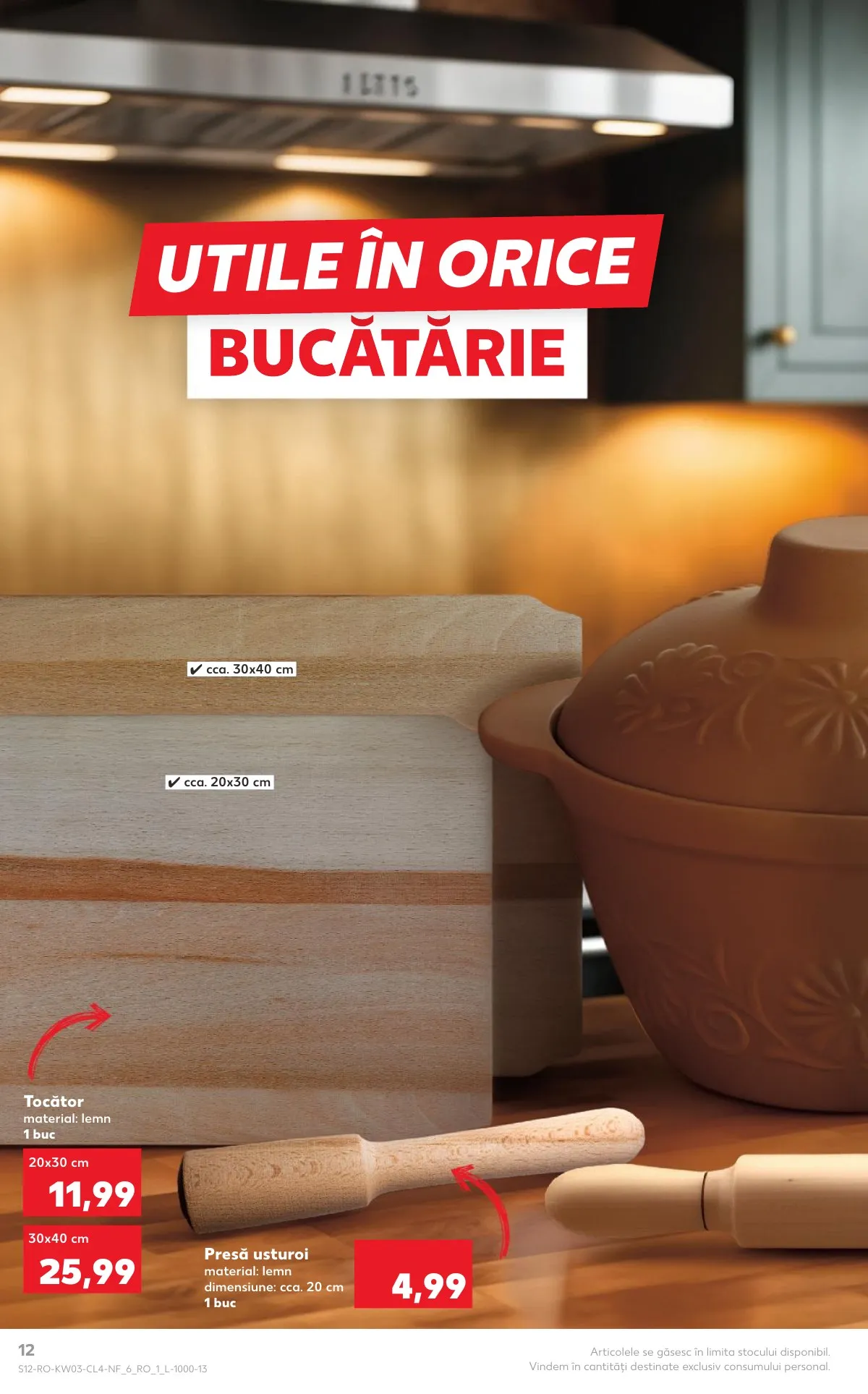 Kaufland akciós újság Románia Konyha 01.14–01.20 – 12. oldal