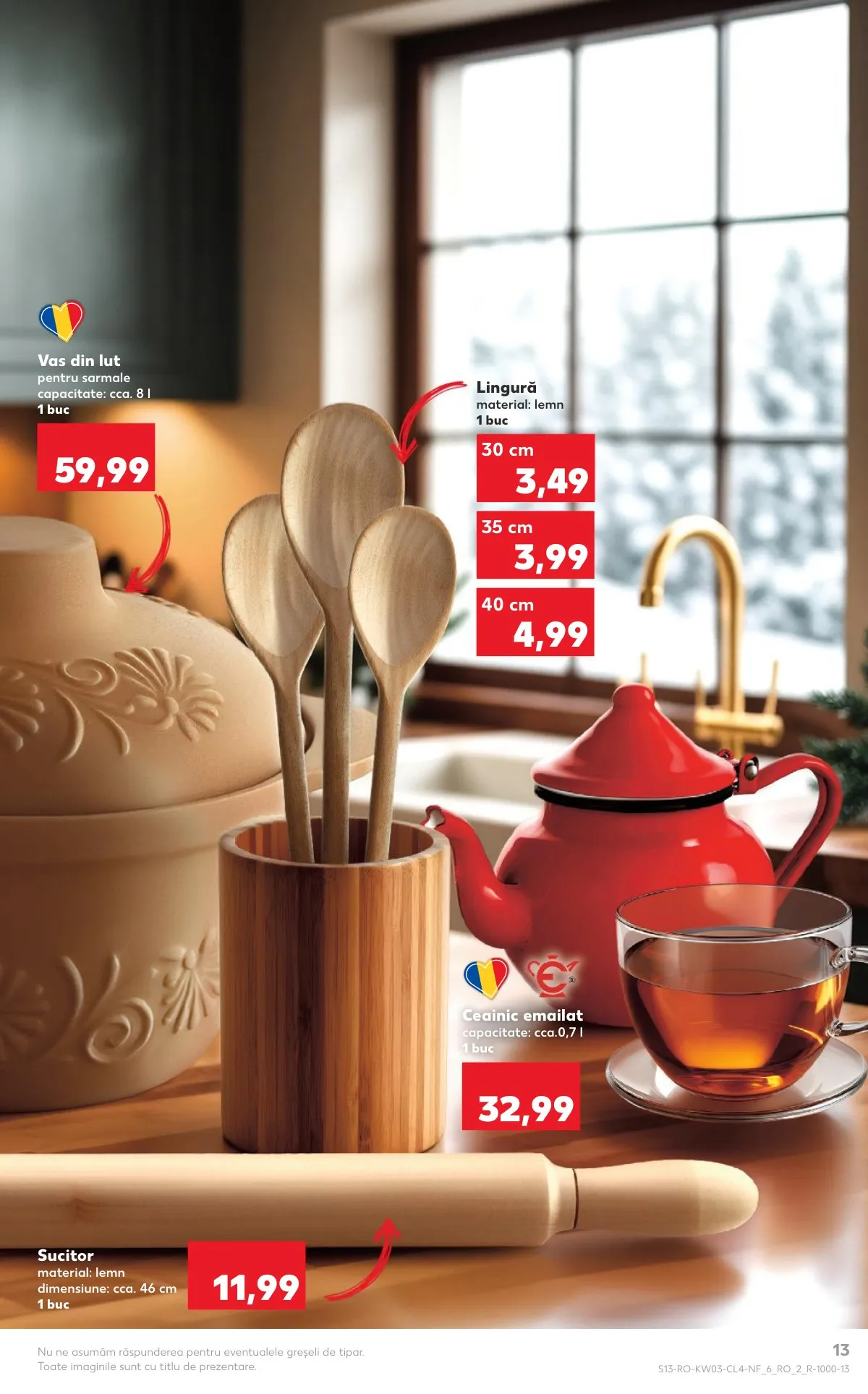 Kaufland akciós újság Románia Konyha 01.14–01.20 – 13. oldal