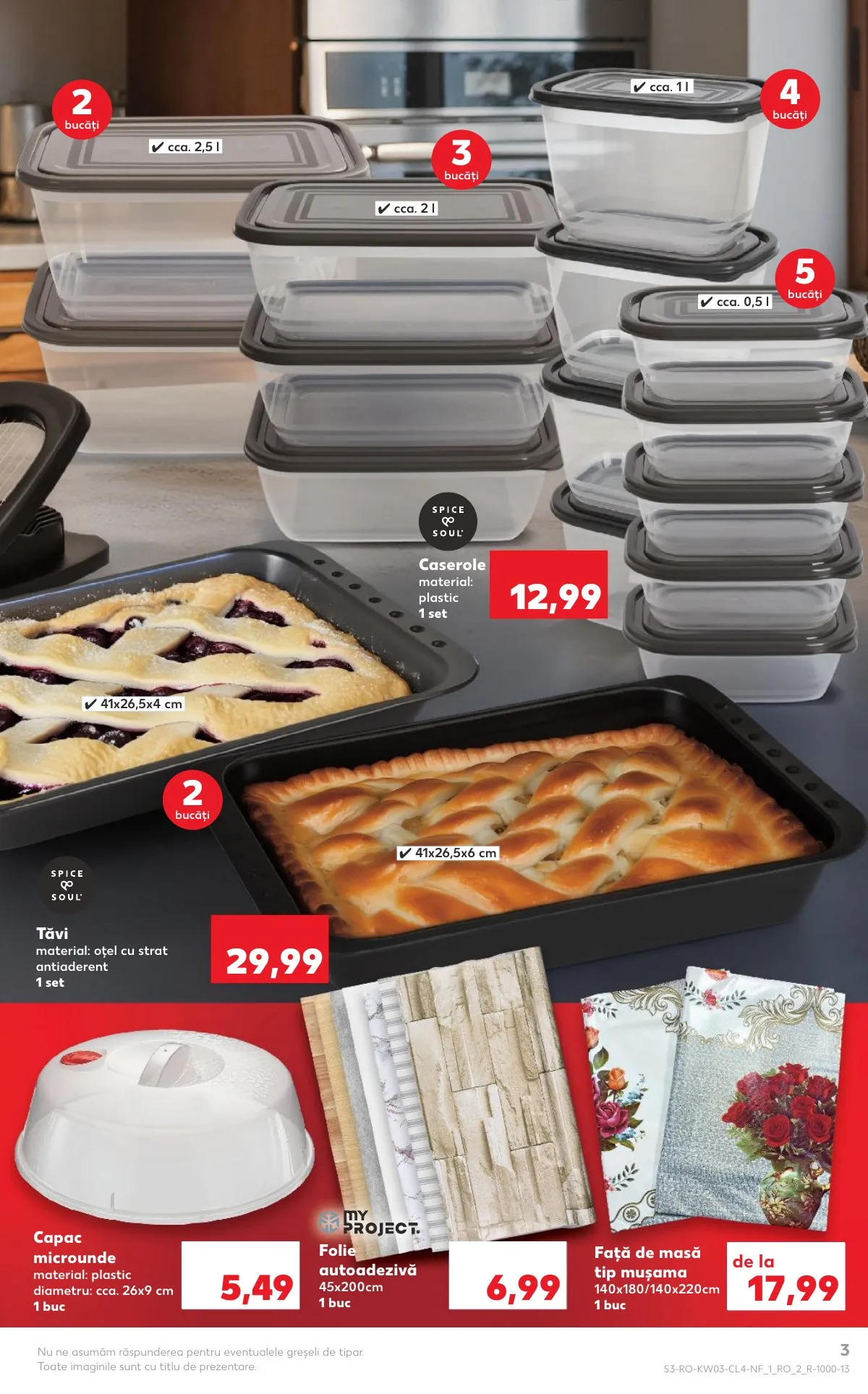 Kaufland akciós újság Románia Konyha 01.14–01.20 – 3. oldal