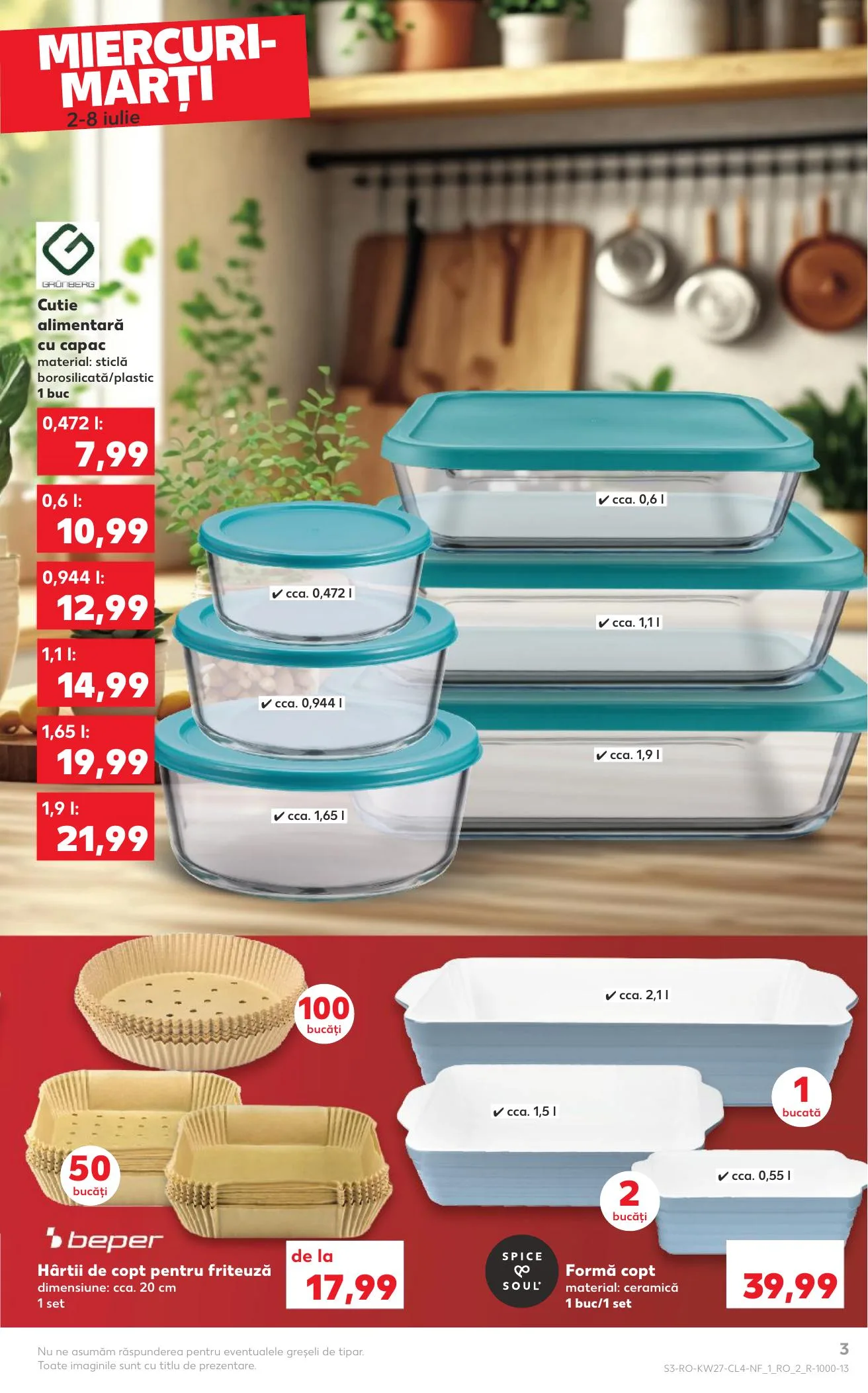 Kaufland akciós újság Románia Nonfood 07.02–07.08 – 3. oldal