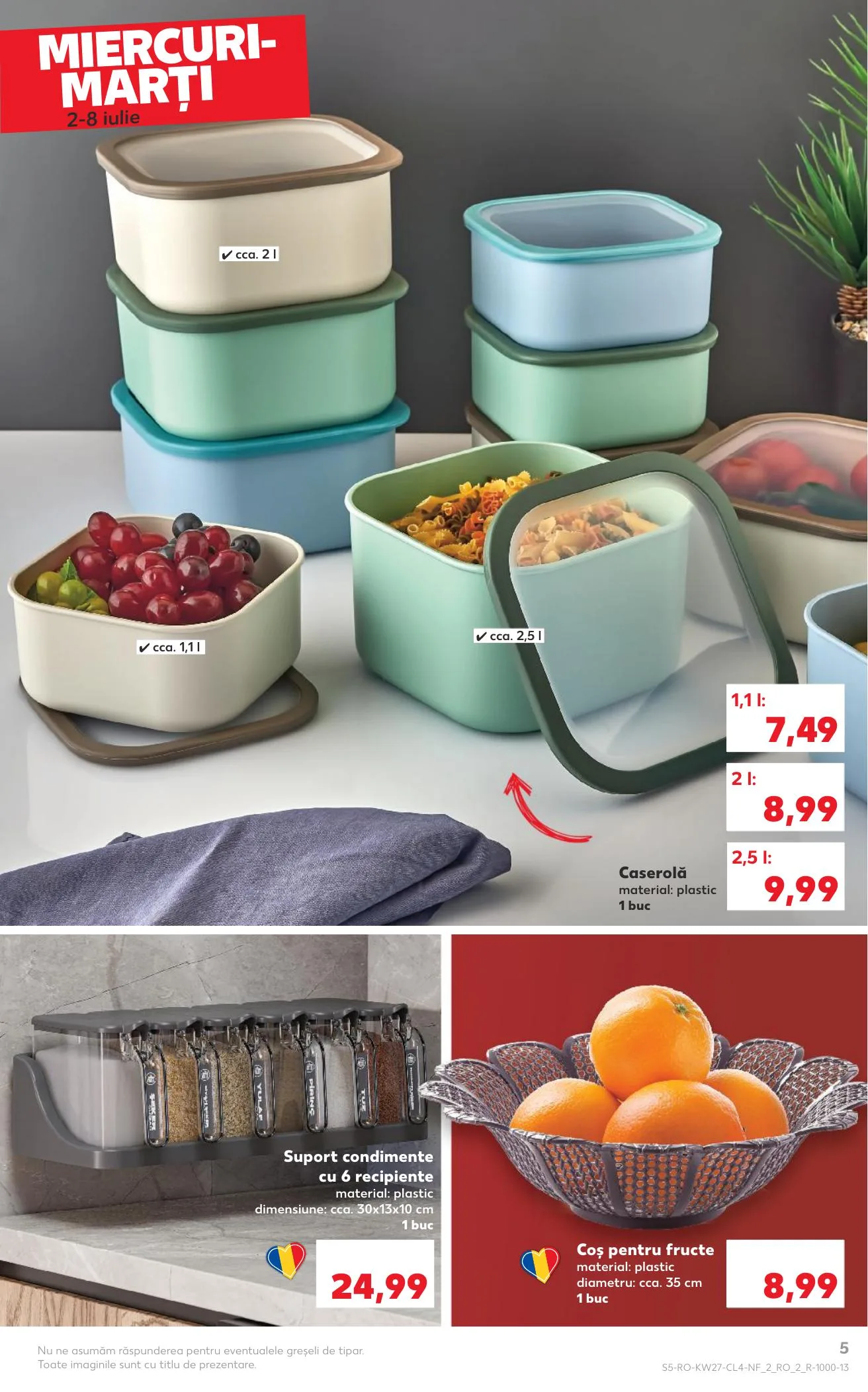 Kaufland akciós újság Románia Nonfood 07.02–07.08 – 5. oldal