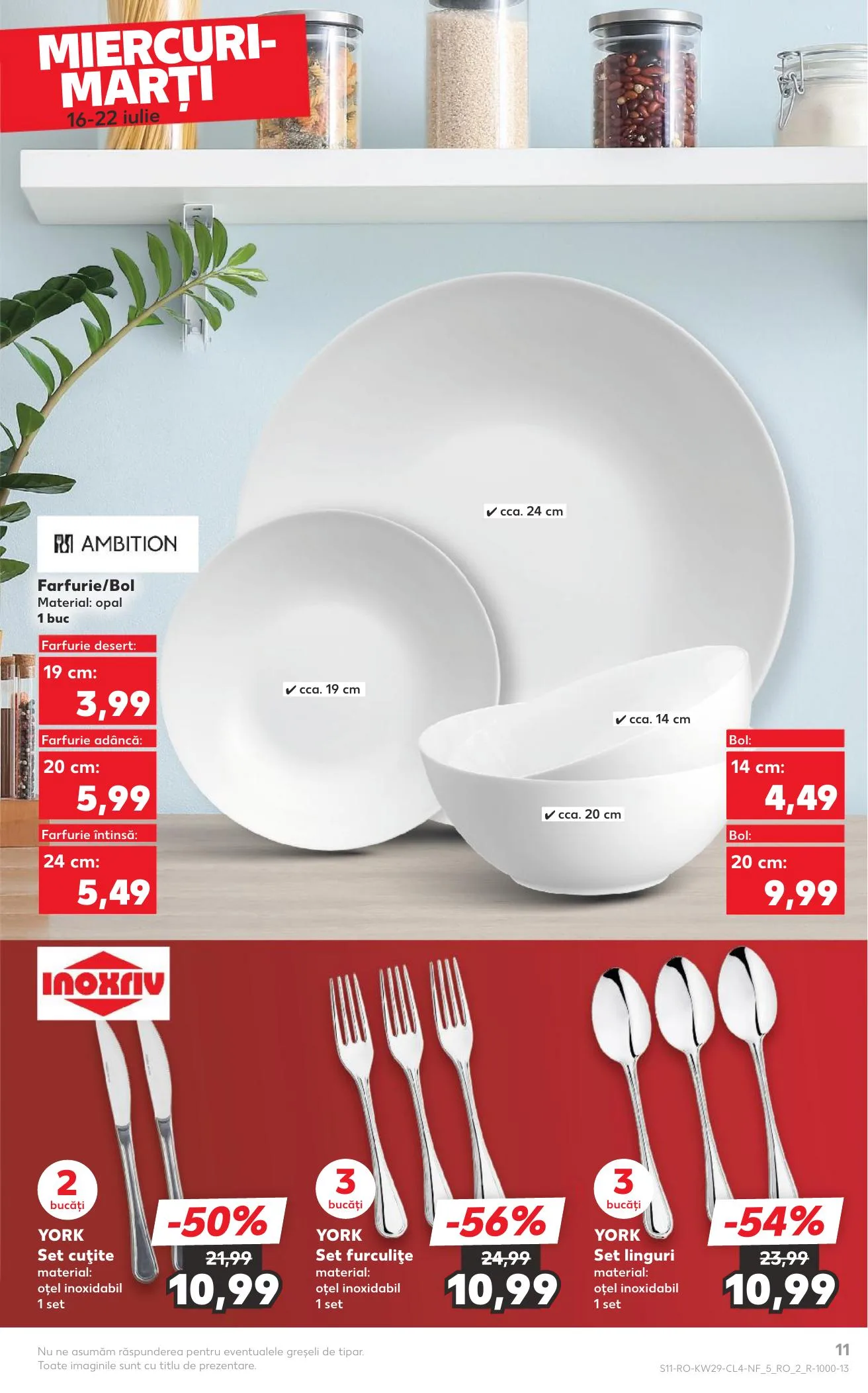 Kaufland akciós újság Románia Nonfood 07.16–07.22 – 11. oldal
