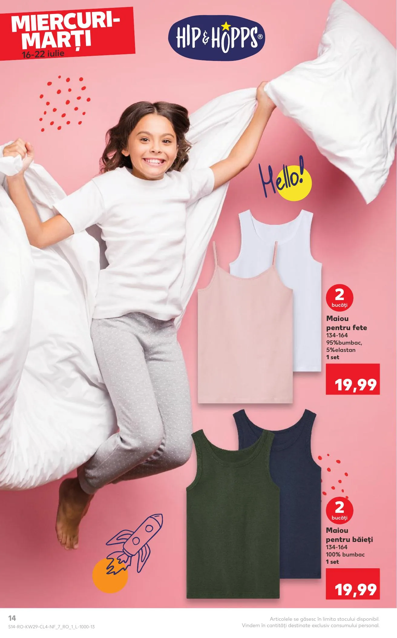 Kaufland akciós újság Románia Nonfood 07.16–07.22 – 14. oldal