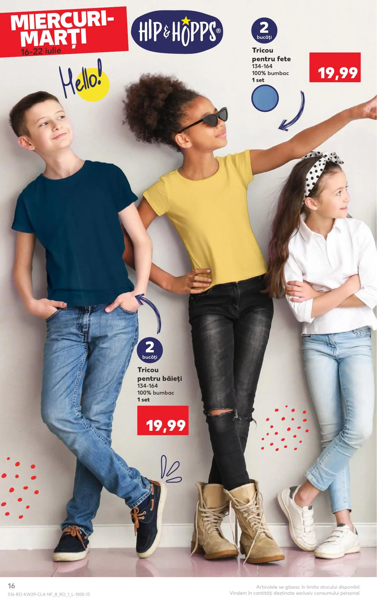 Kaufland akciós újság Románia Nonfood 07.16–07.22 – 16. oldal