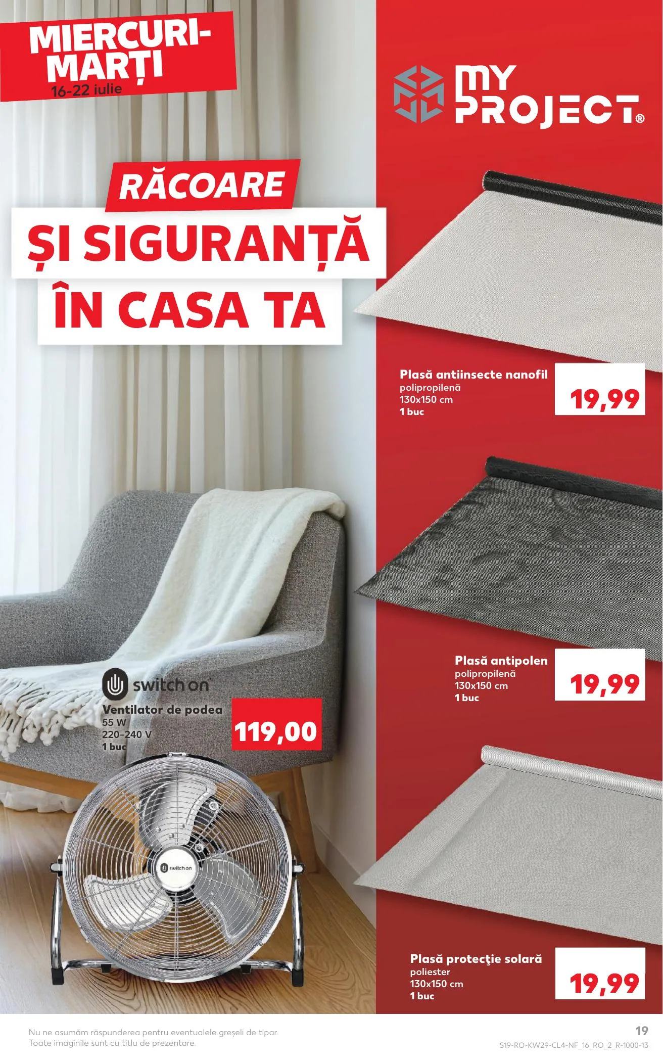 Kaufland akciós újság Románia Nonfood 07.16–07.22 – 19. oldal