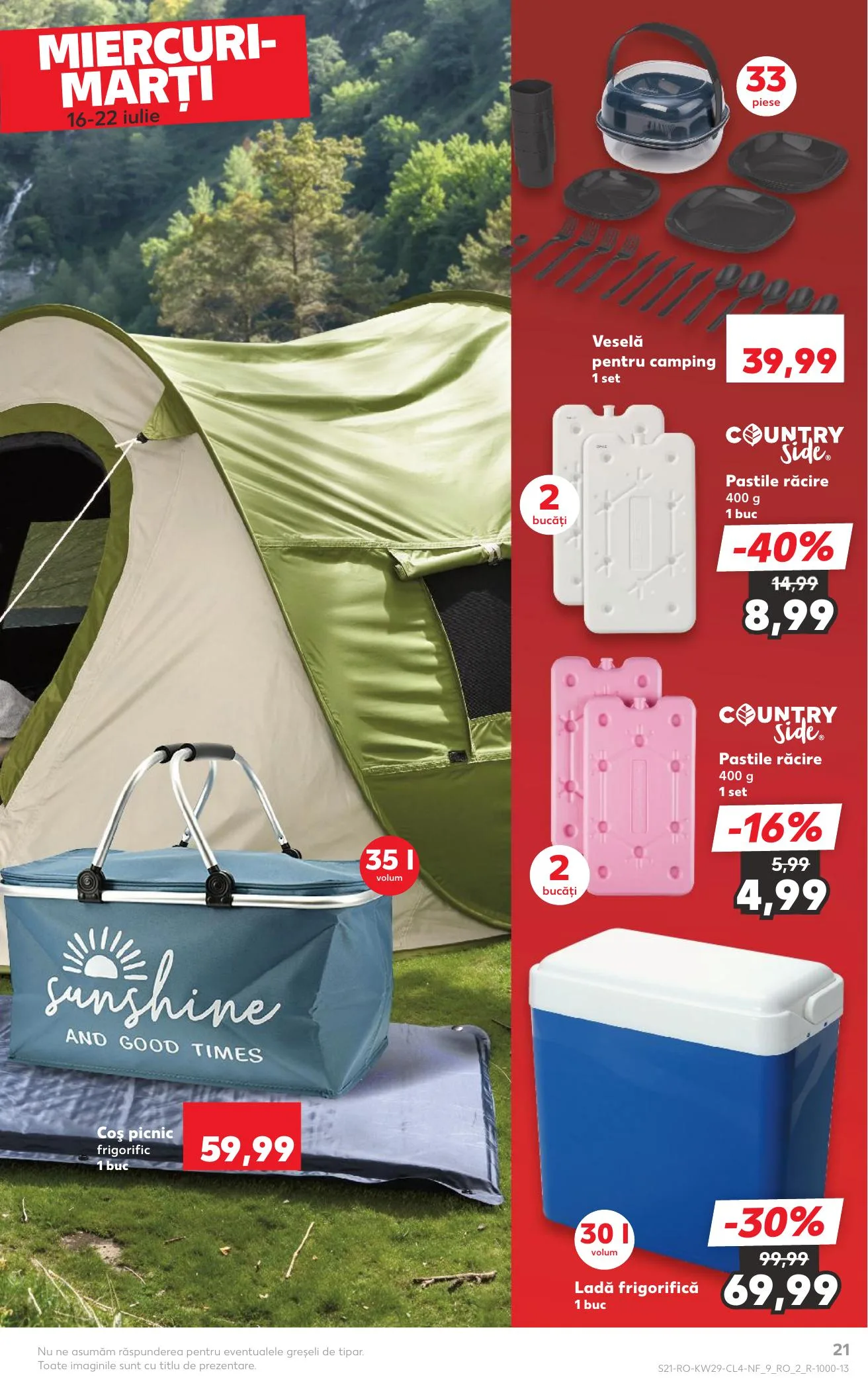 Kaufland akciós újság Románia Nonfood 07.16–07.22 – 21. oldal