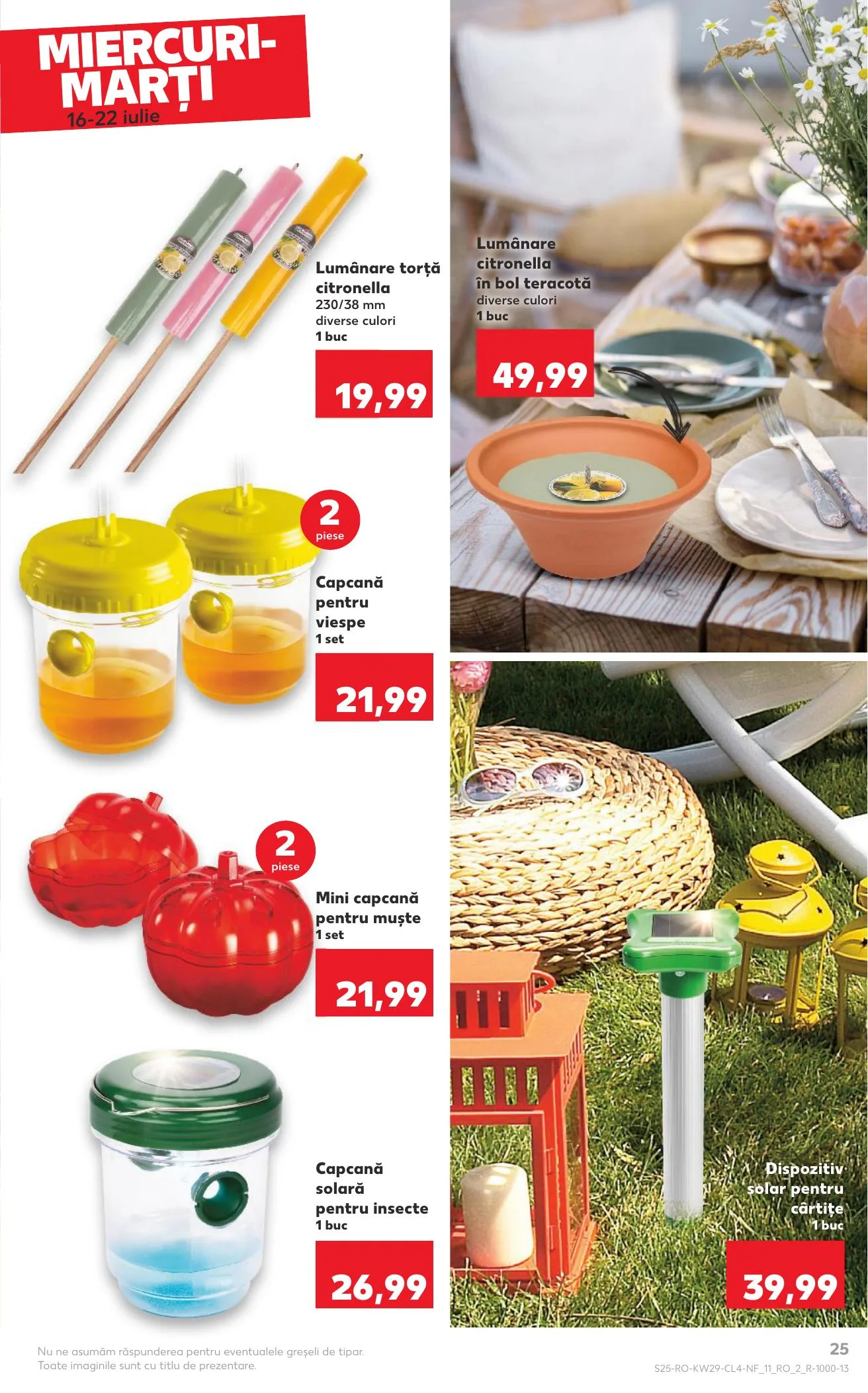 Kaufland akciós újság Románia Nonfood 07.16–07.22 – 25. oldal