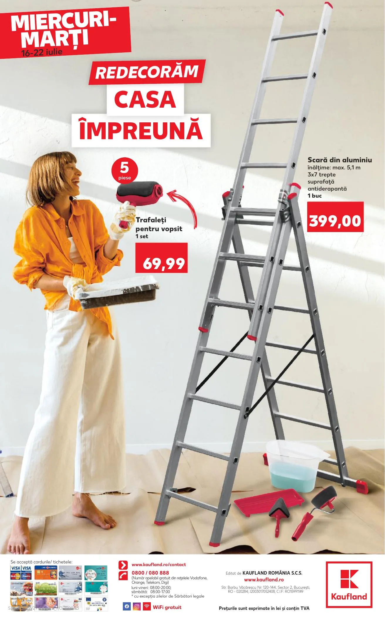 Kaufland akciós újság Románia Nonfood 07.16–07.22 – 34. oldal