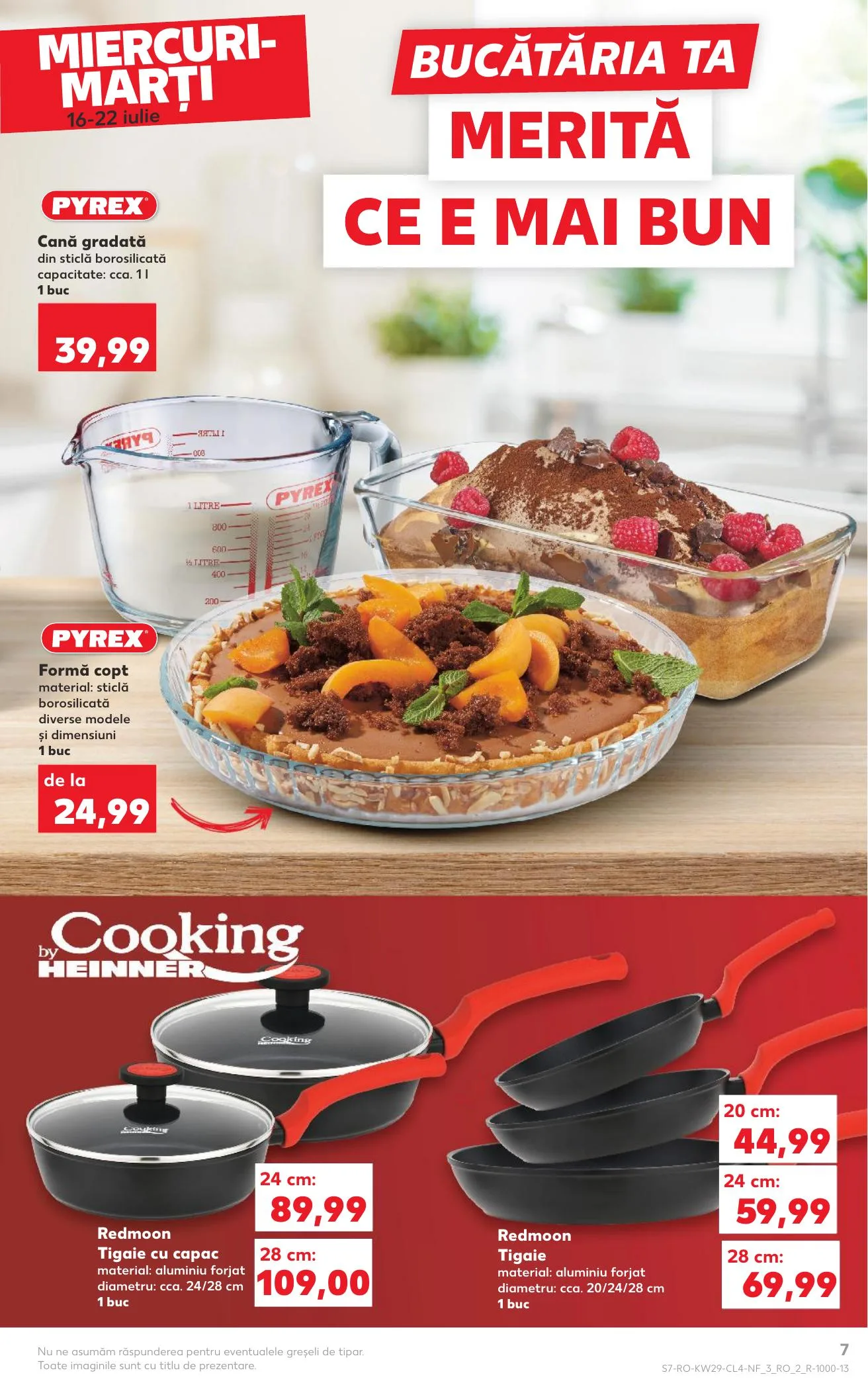 Kaufland akciós újság Románia Nonfood 07.16–07.22 – 7. oldal