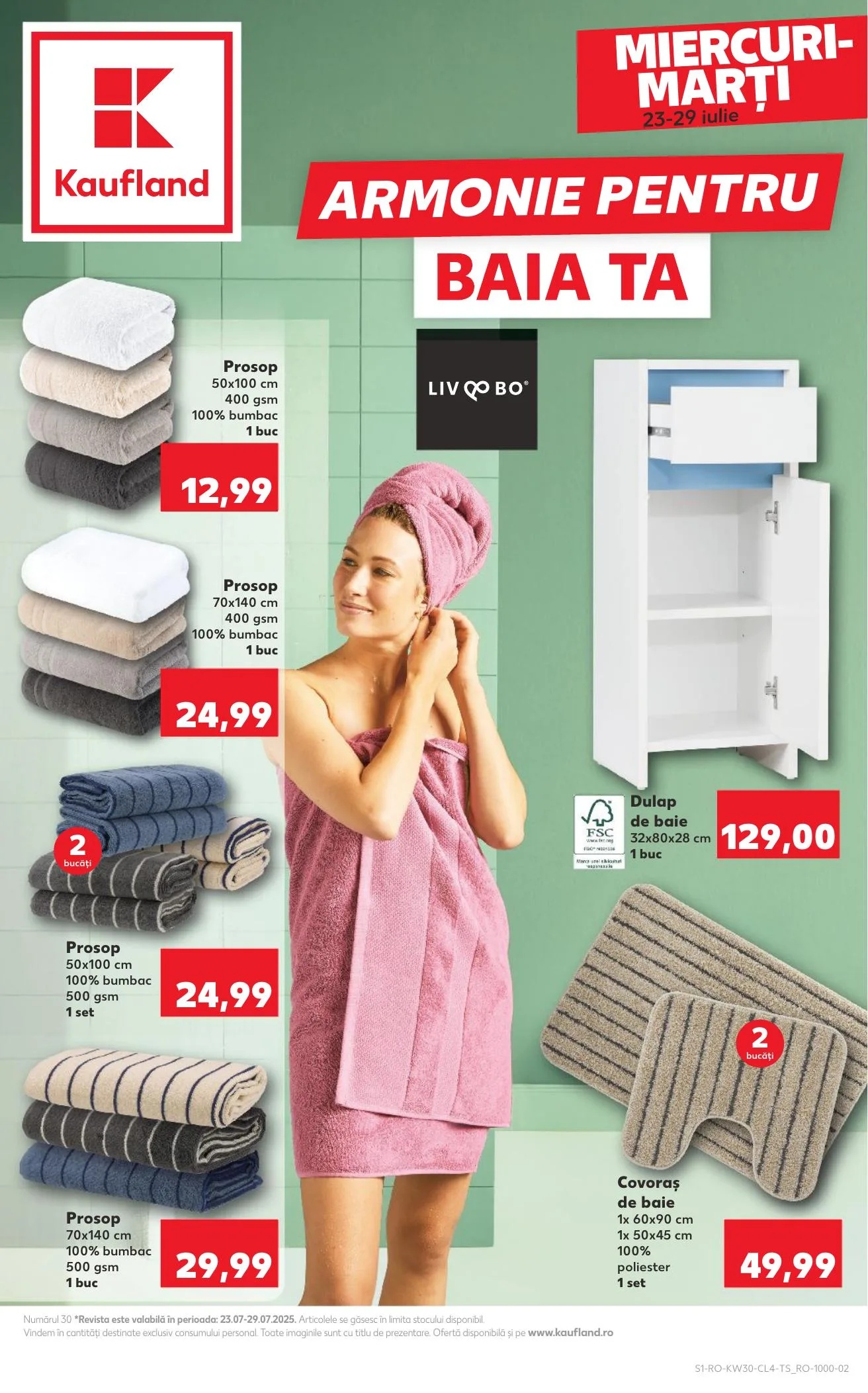 Kaufland akciós újság Románia Nonfood 07.23–07.29