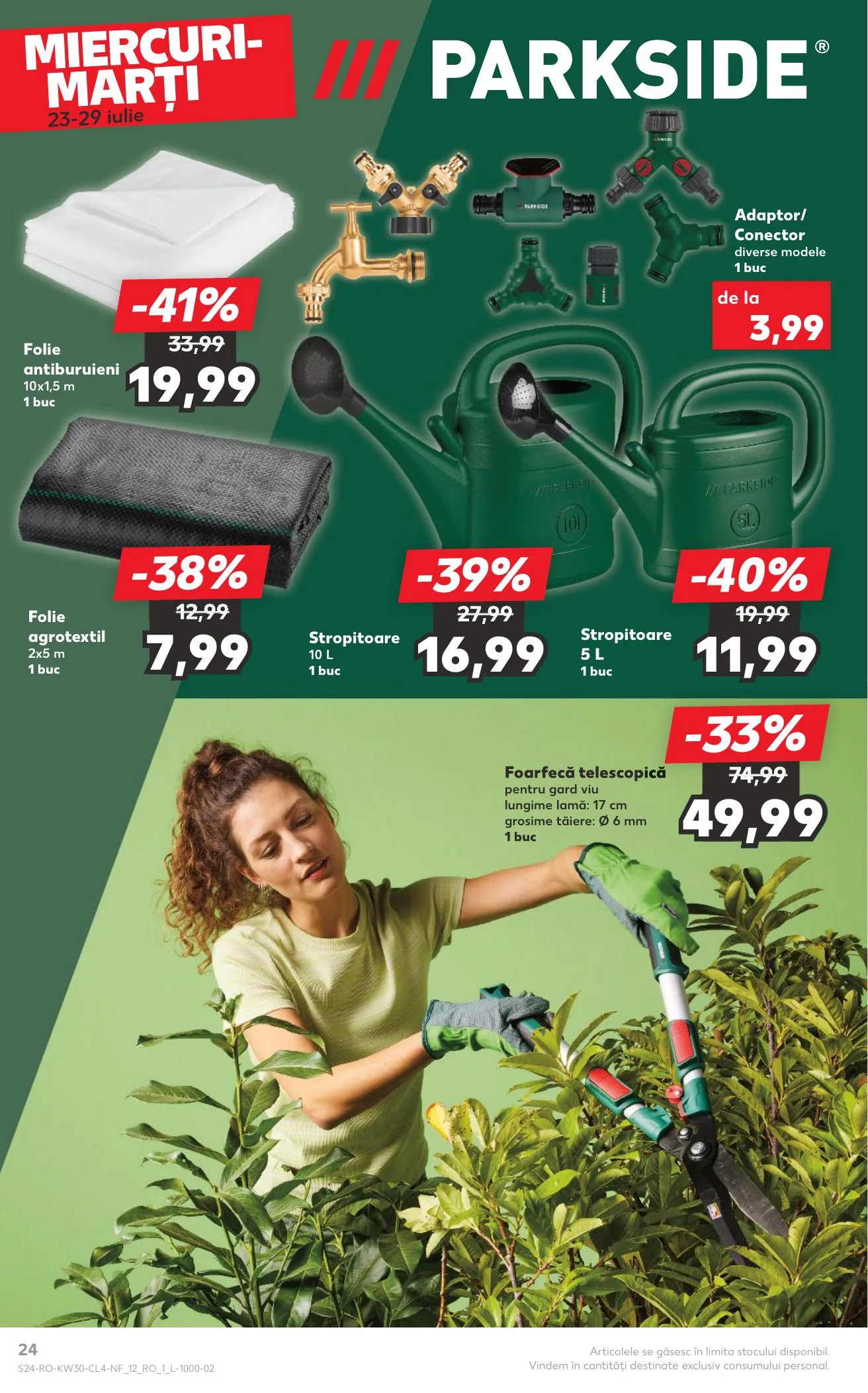 Kaufland akciós újság Románia Nonfood 07.23–07.29 – 24. oldal