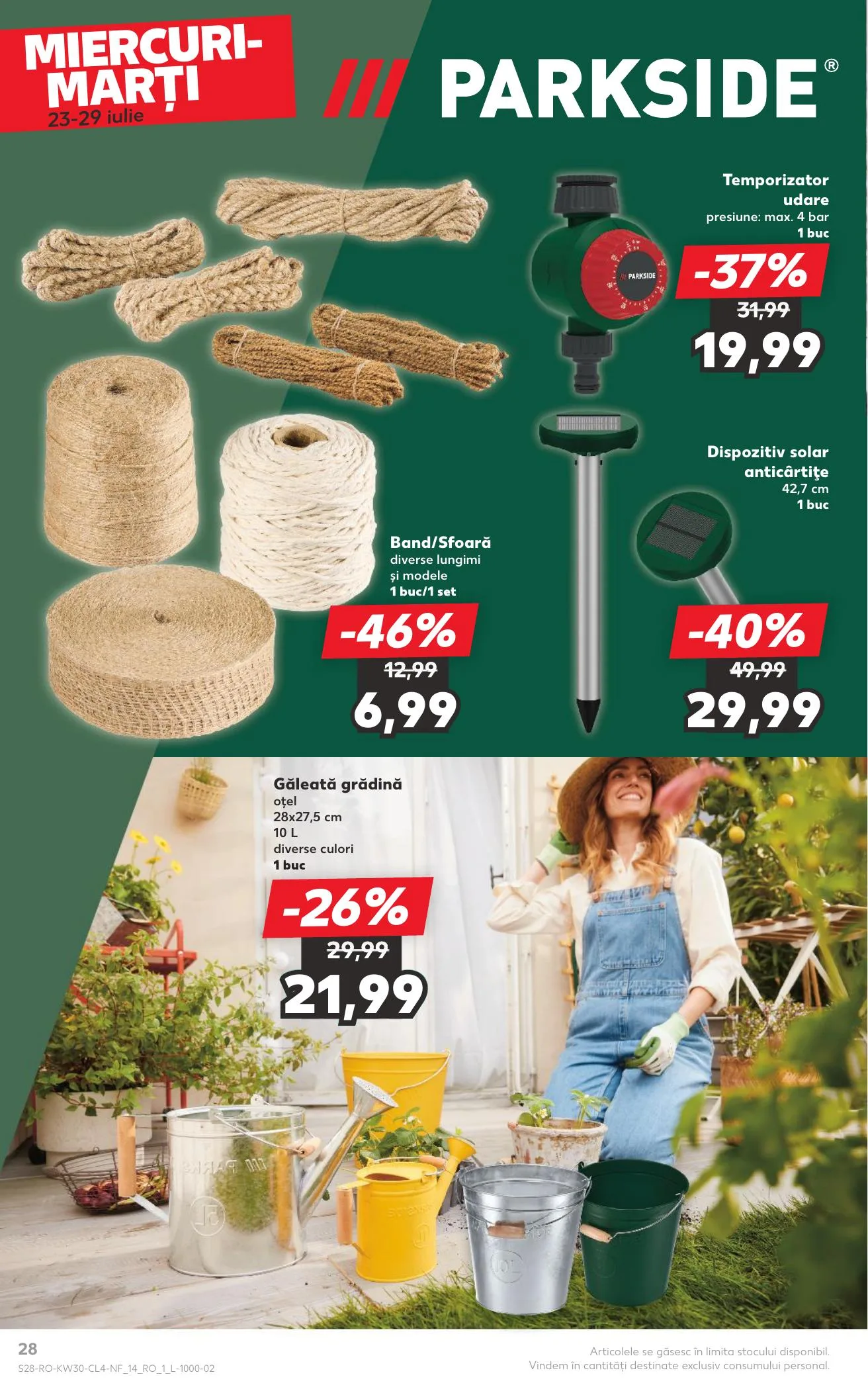 Kaufland akciós újság Románia Nonfood 07.23–07.29 – 28. oldal