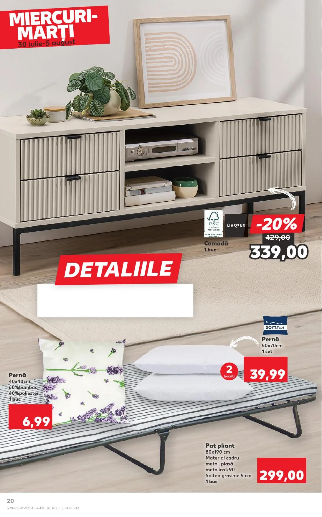 Kaufland akciós újság Románia nonfood 07.30–08.05 – 13. oldal