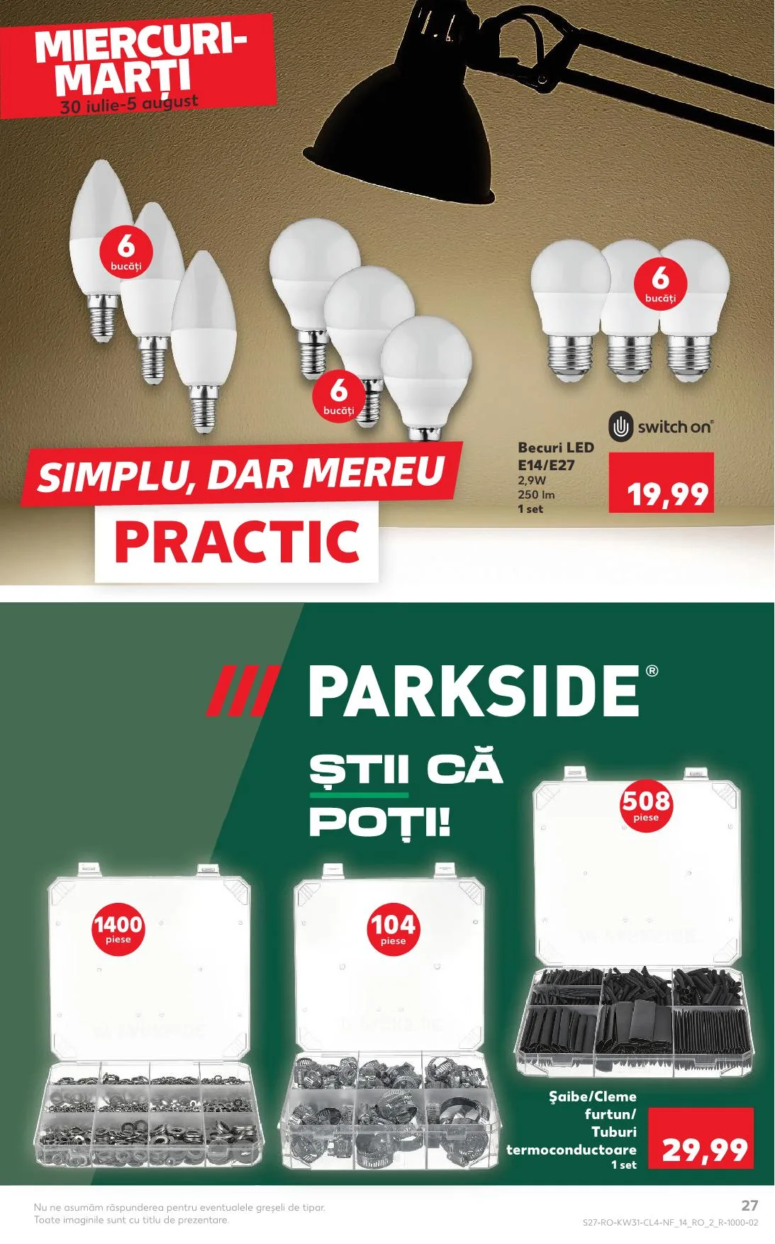 Kaufland akciós újság Románia nonfood 07.30–08.05 – 20. oldal