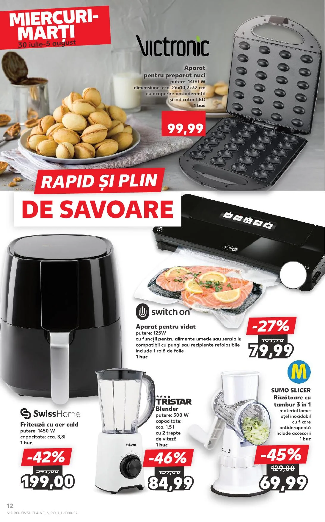 Kaufland akciós újság Románia nonfood 07.30–08.05 – 4. oldal