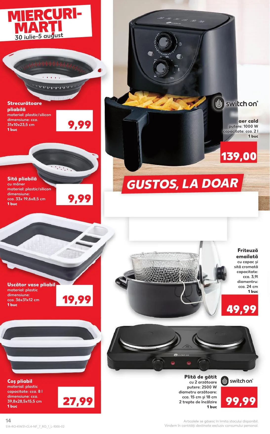 Kaufland akciós újság Románia nonfood 07.30–08.05 – 6. oldal