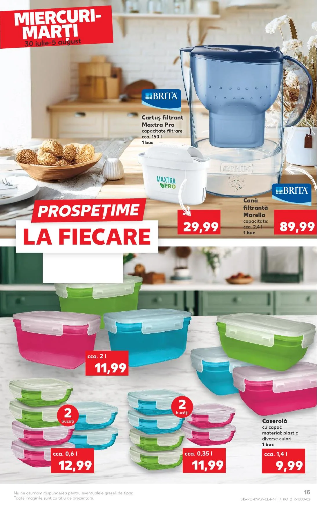 Kaufland akciós újság Románia nonfood 07.30–08.05 – 7. oldal