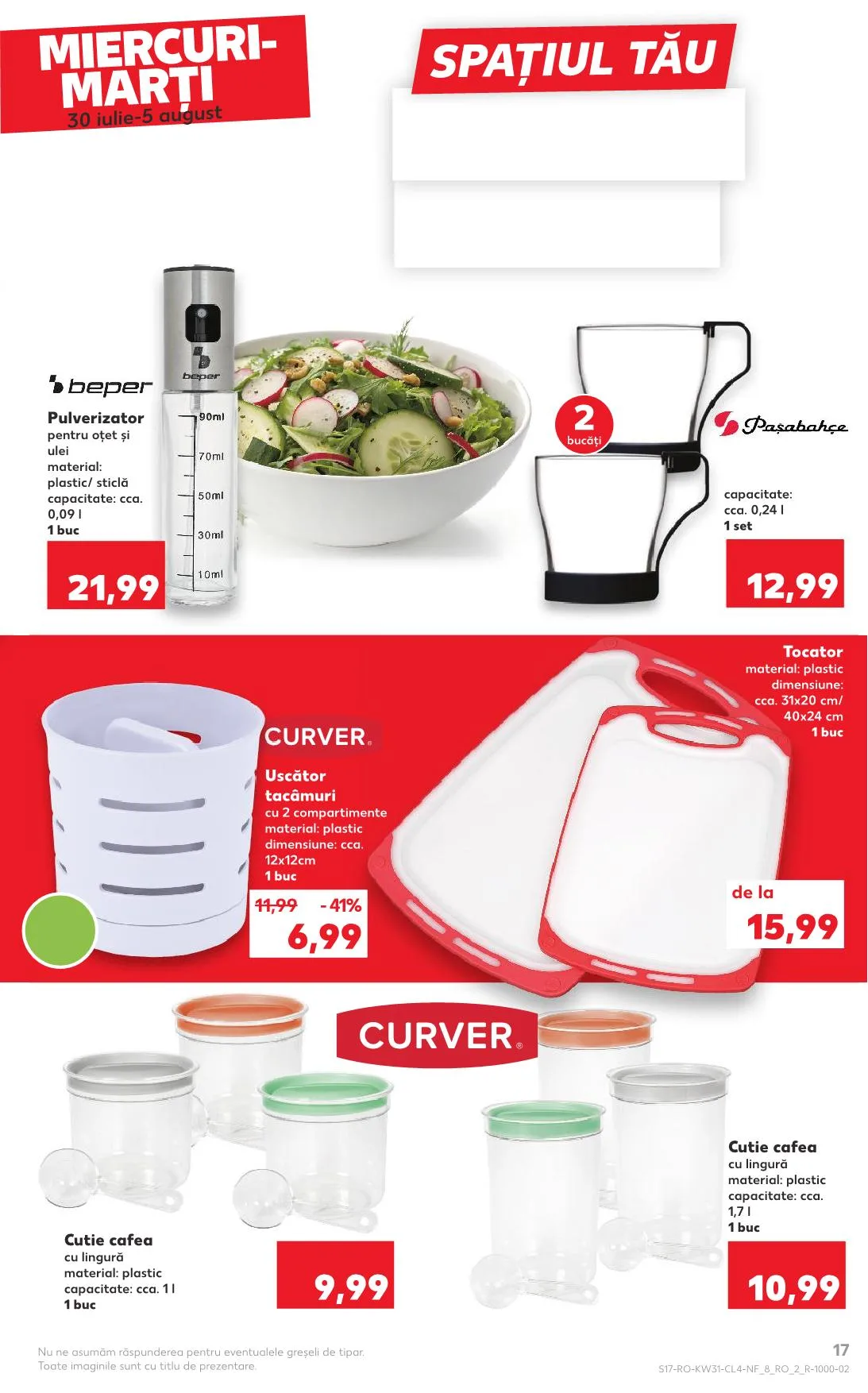 Kaufland akciós újság Románia nonfood 07.30–08.05 – 9. oldal