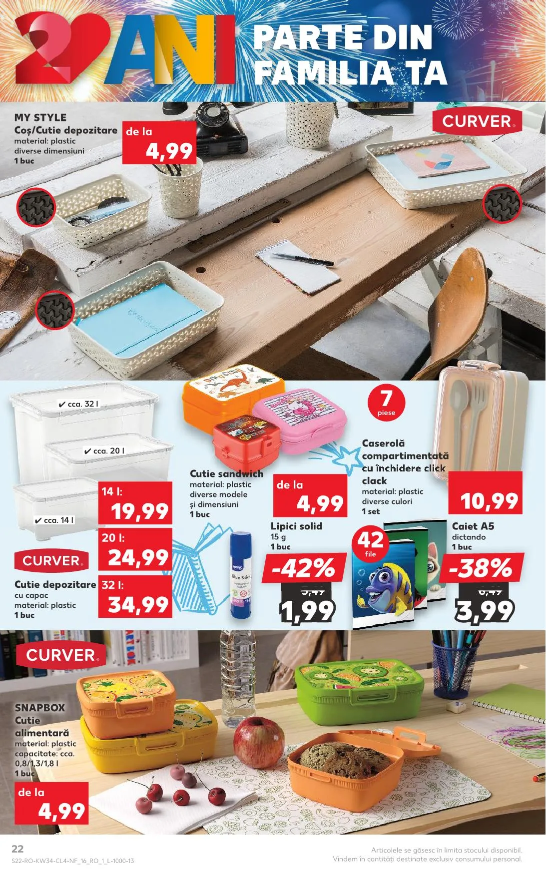 Kaufland akciós újság Románia nonfood 08.20–08.26 – 15. oldal