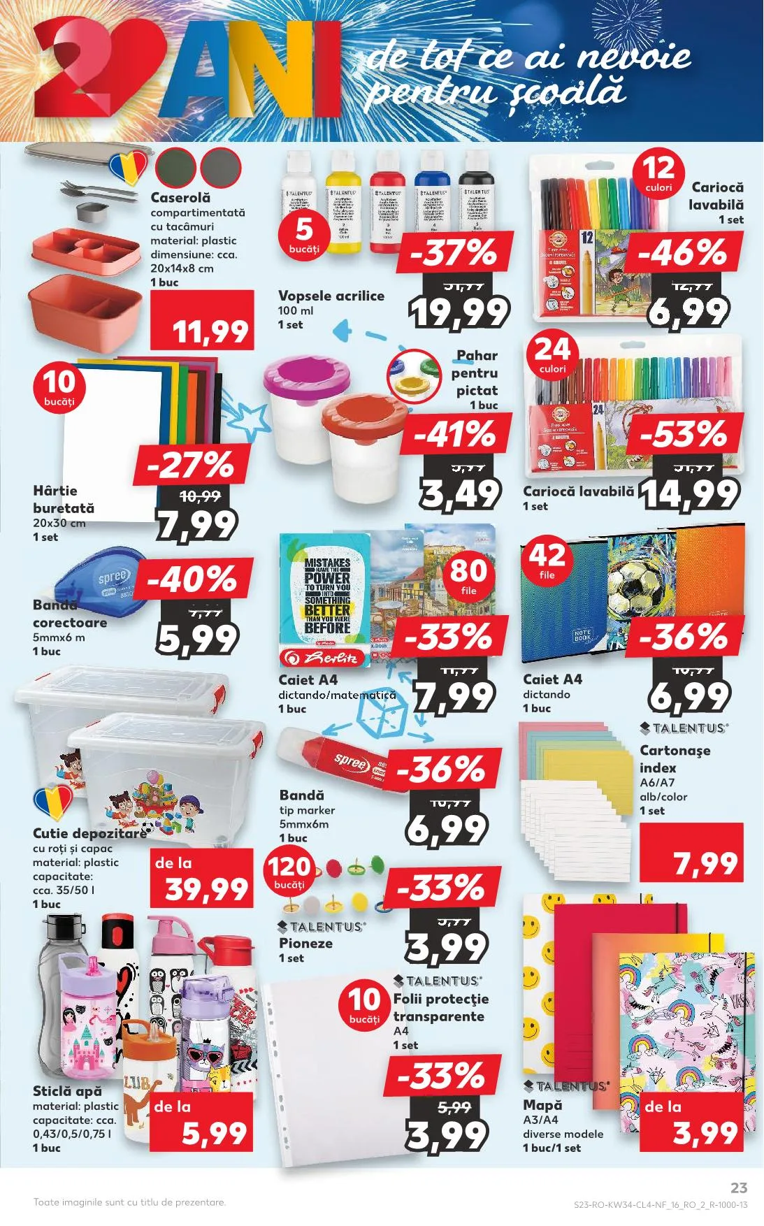Kaufland akciós újság Románia nonfood 08.20–08.26 – 16. oldal
