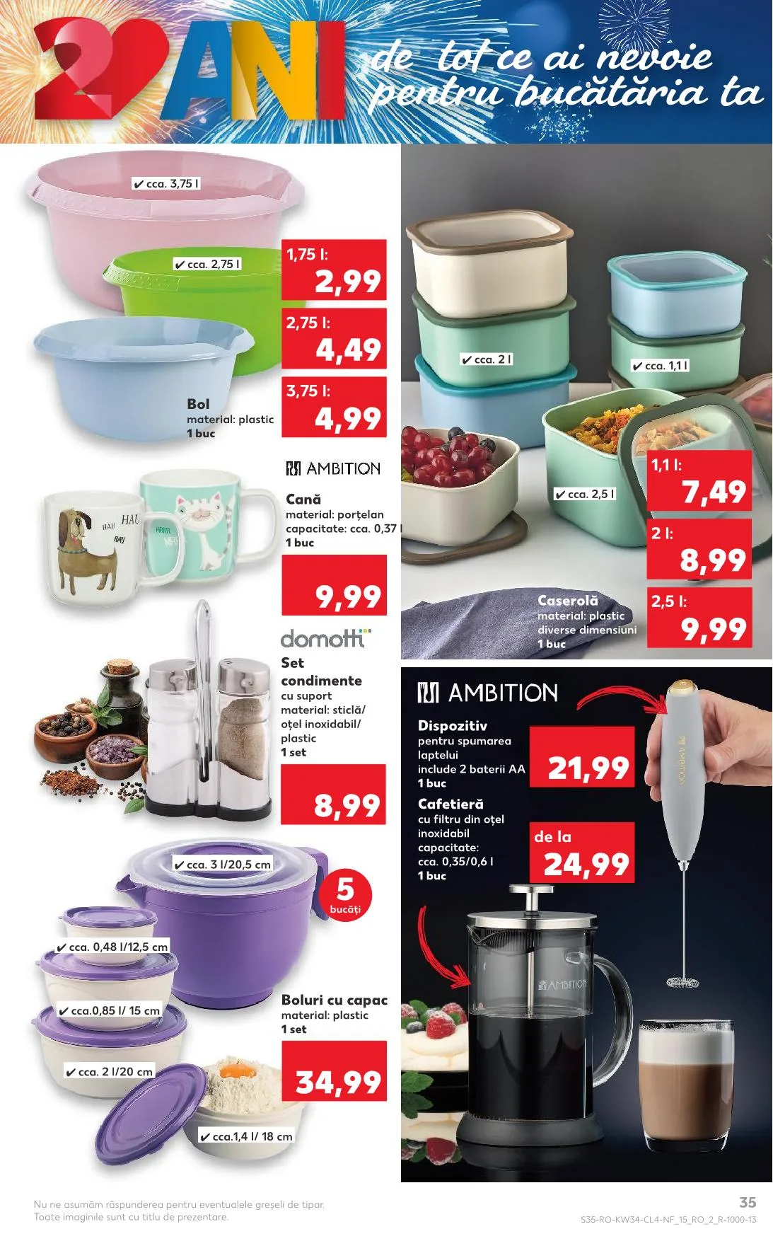 Kaufland akciós újság Románia nonfood 08.20–08.26 – 29. oldal