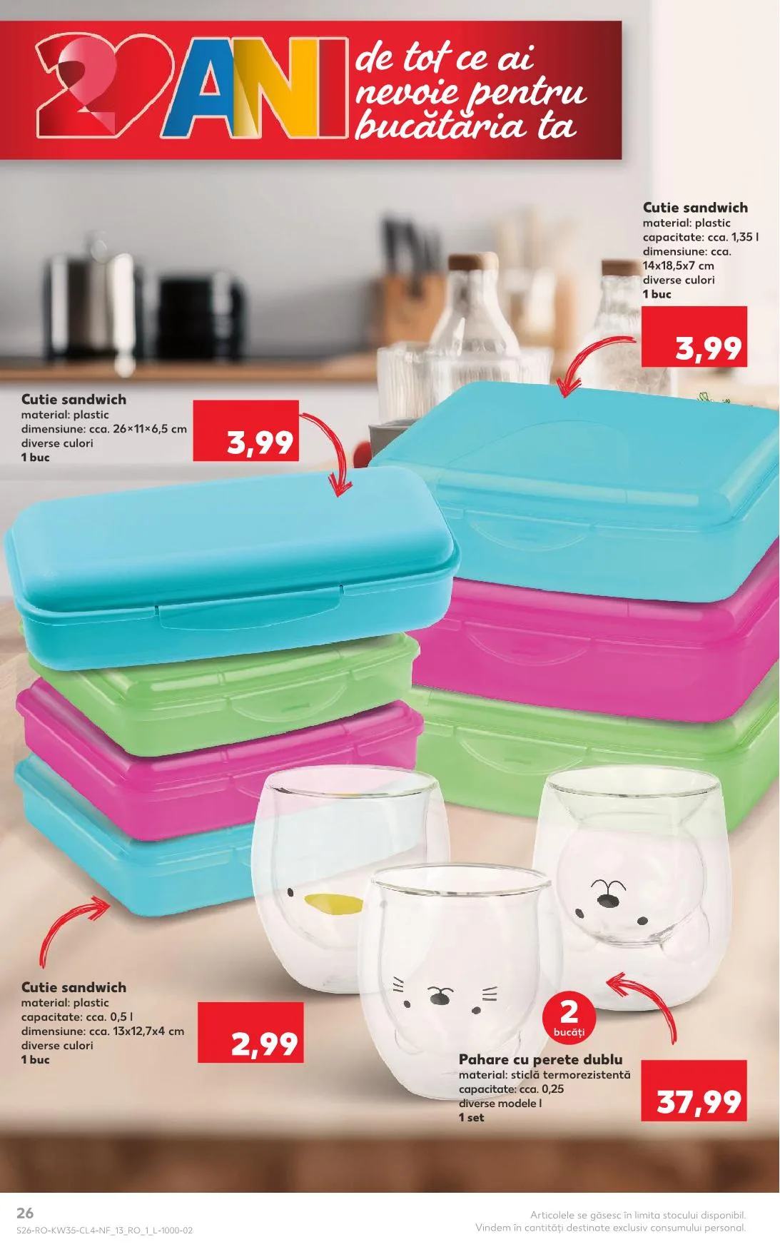 Kaufland akciós újság Románia Nonfood 08.27–09.02 – 19. oldal