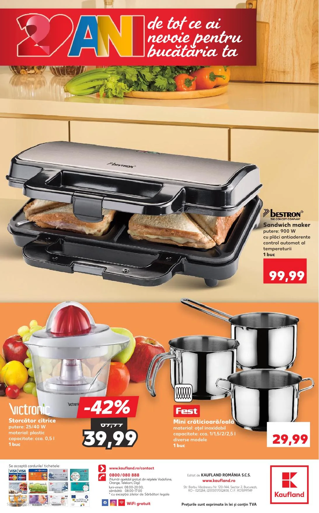 Kaufland akciós újság Románia Nonfood 08.27–09.02 – 26. oldal