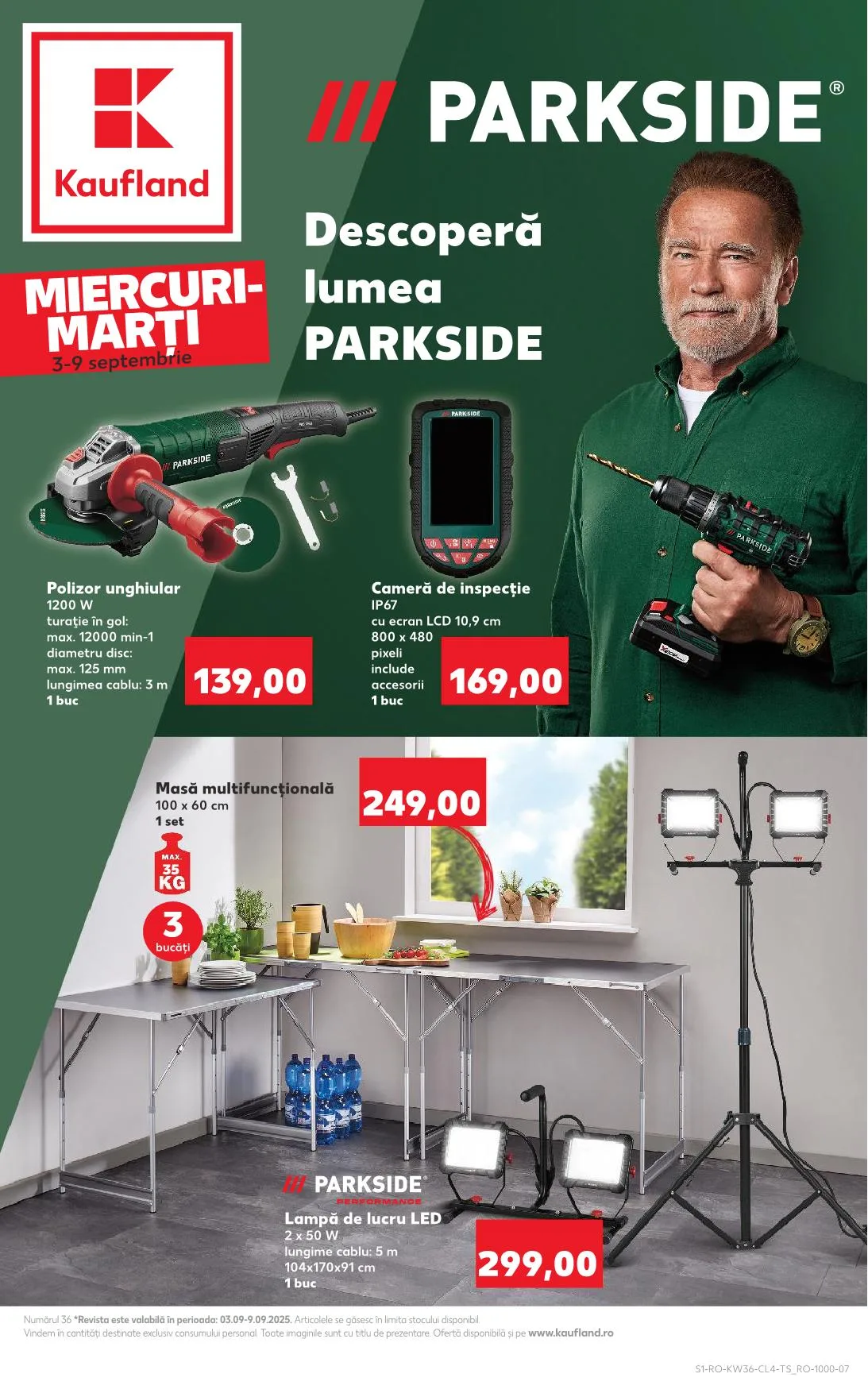 Kaufland akciós újság Románia nonfood 09.03–09.09