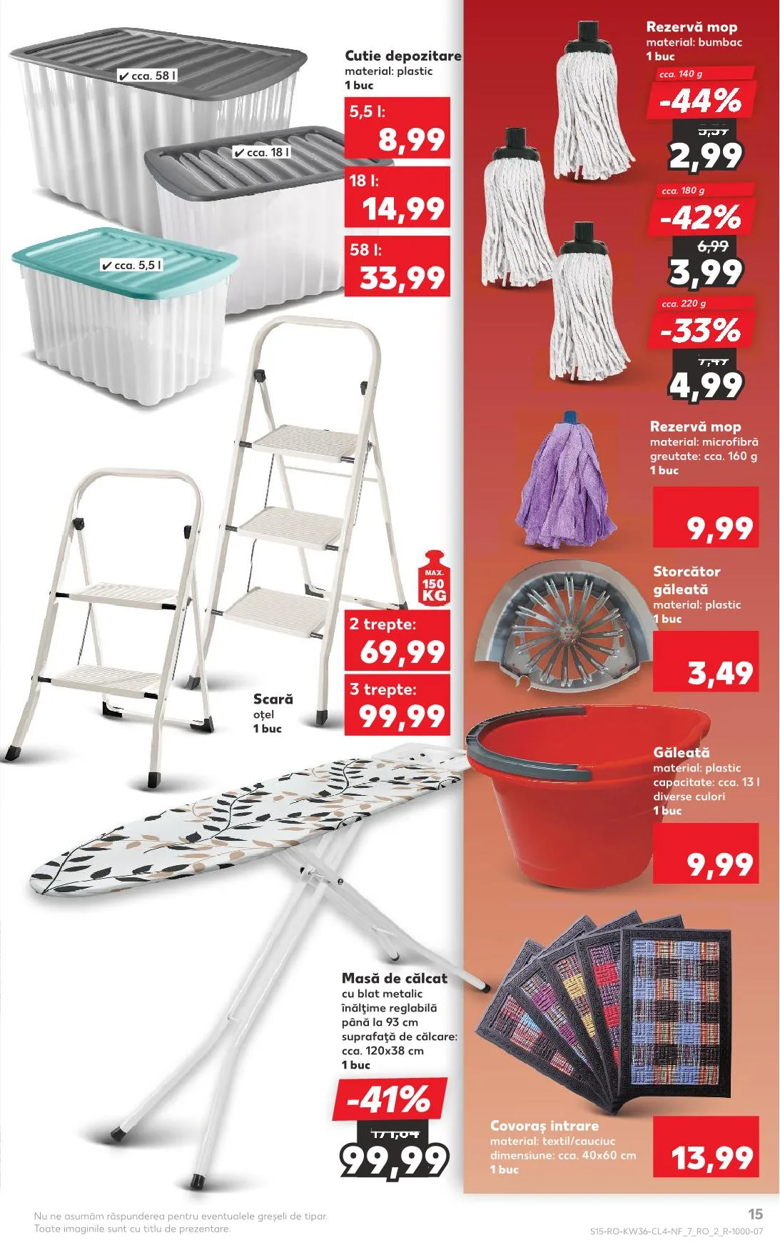 Kaufland akciós újság Románia nonfood 09.03–09.09 – 7. oldal