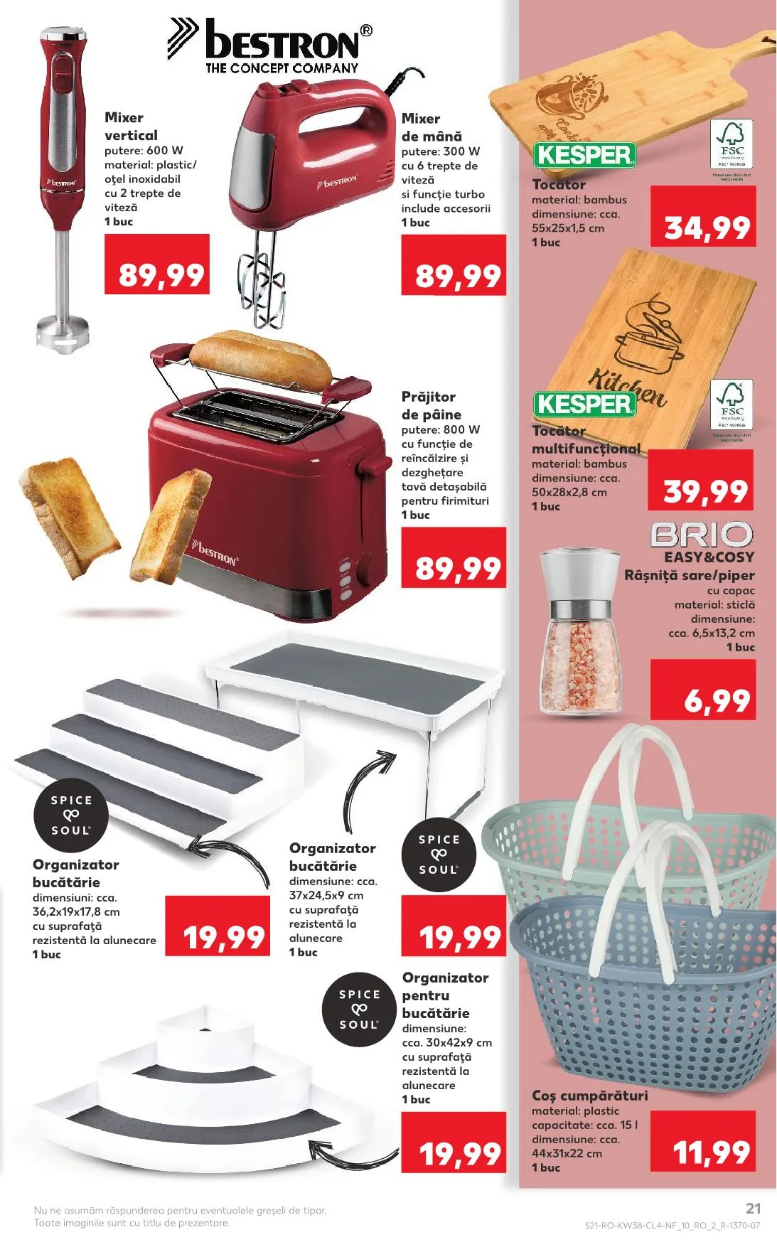 Kaufland akciós újság Románia nonfood 09.17–09.23 – 14. oldal