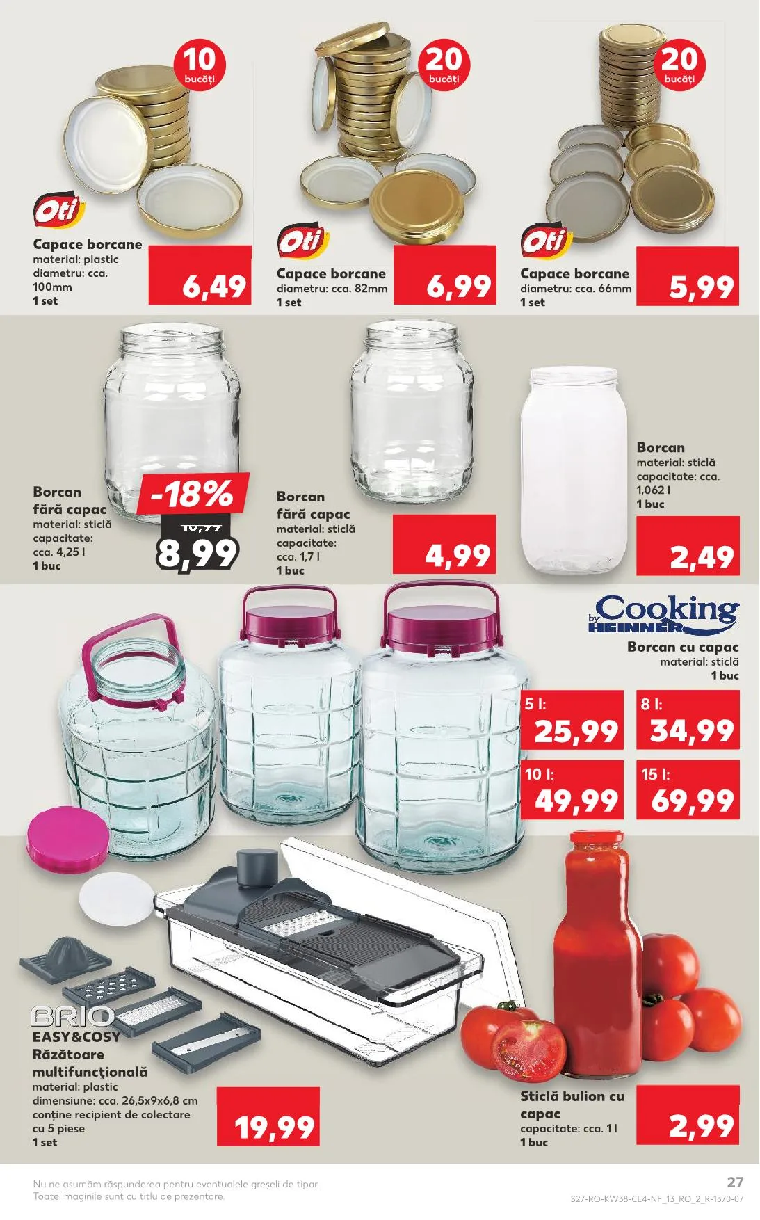 Kaufland akciós újság Románia nonfood 09.17–09.23 – 20. oldal