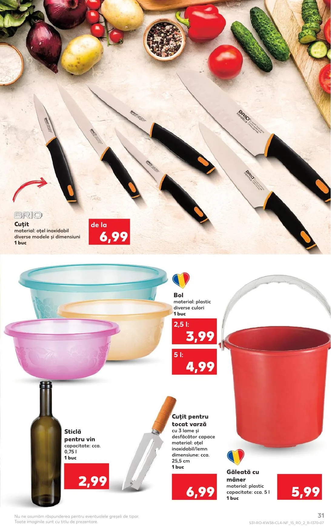 Kaufland akciós újság Románia nonfood 09.17–09.23 – 25. oldal