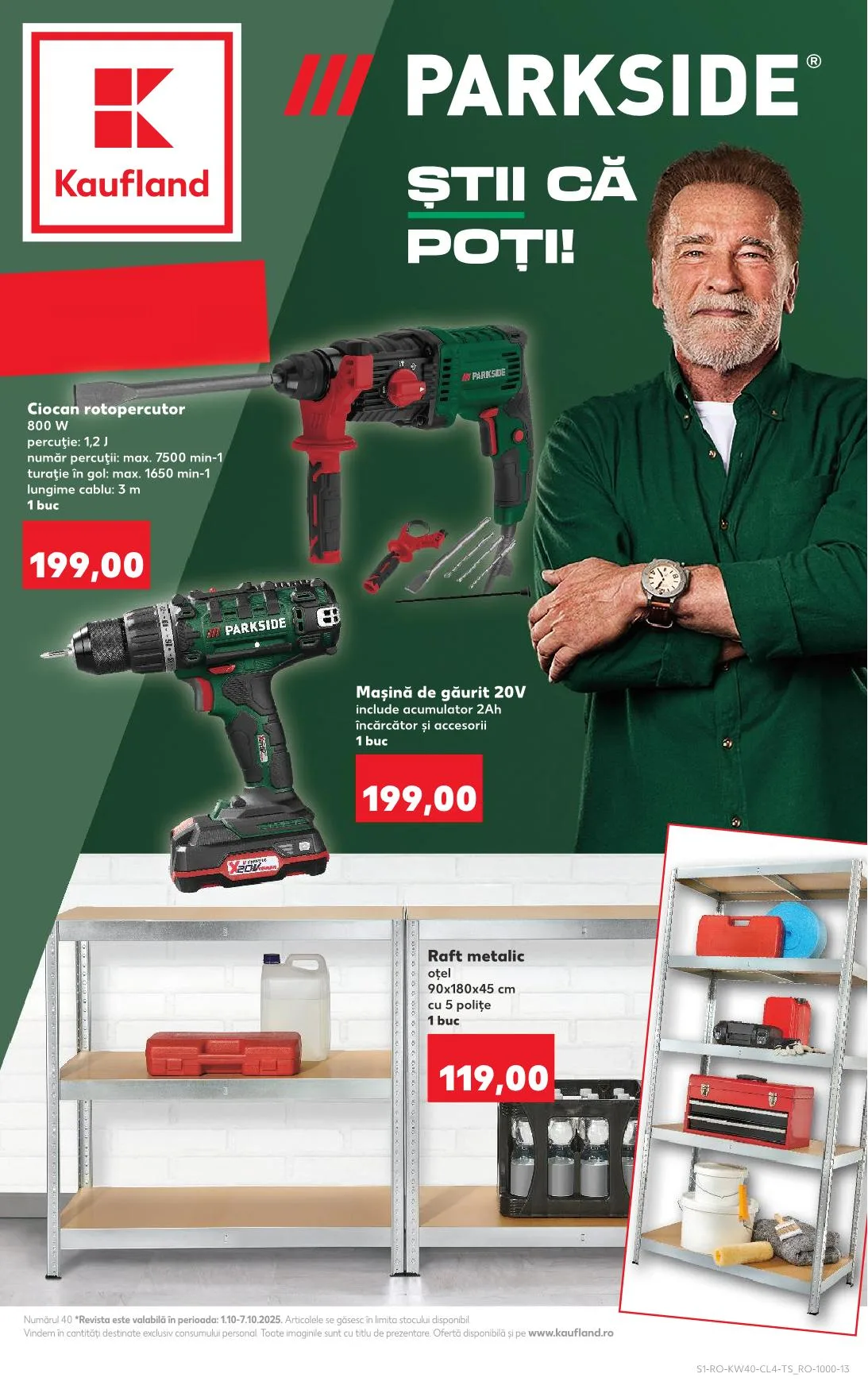 Kaufland akciós újság Románia nonfood 10.01–10.07