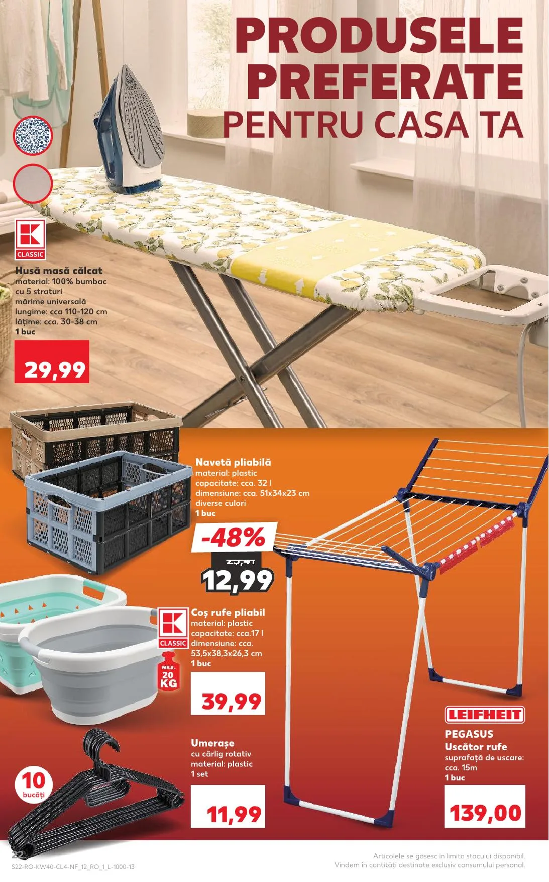 Kaufland akciós újság Románia nonfood 10.01–10.07 – 15. oldal
