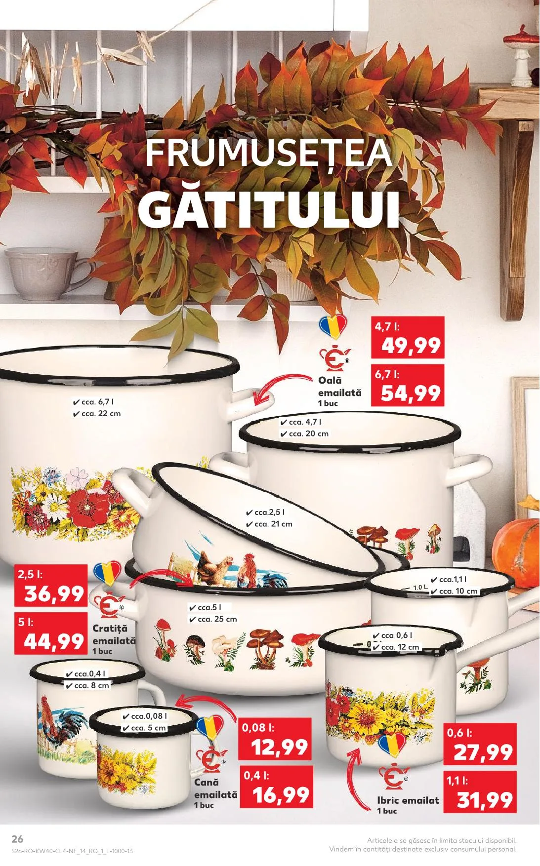 Kaufland akciós újság Románia nonfood 10.01–10.07 – 19. oldal