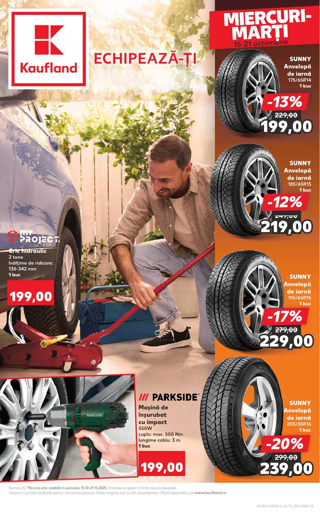 Kaufland akciós újság Románia nonfood 10.15–10.21
