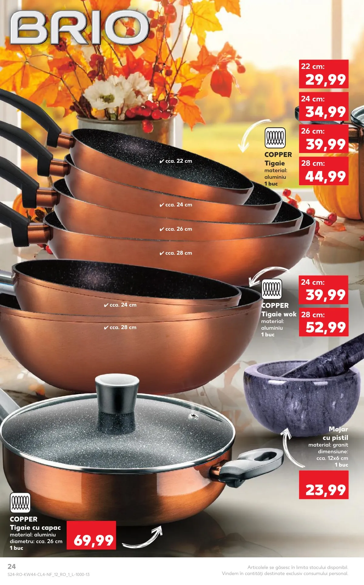 Kaufland akciós újság Románia Nonfood 10.29–11.04 – 24. oldal