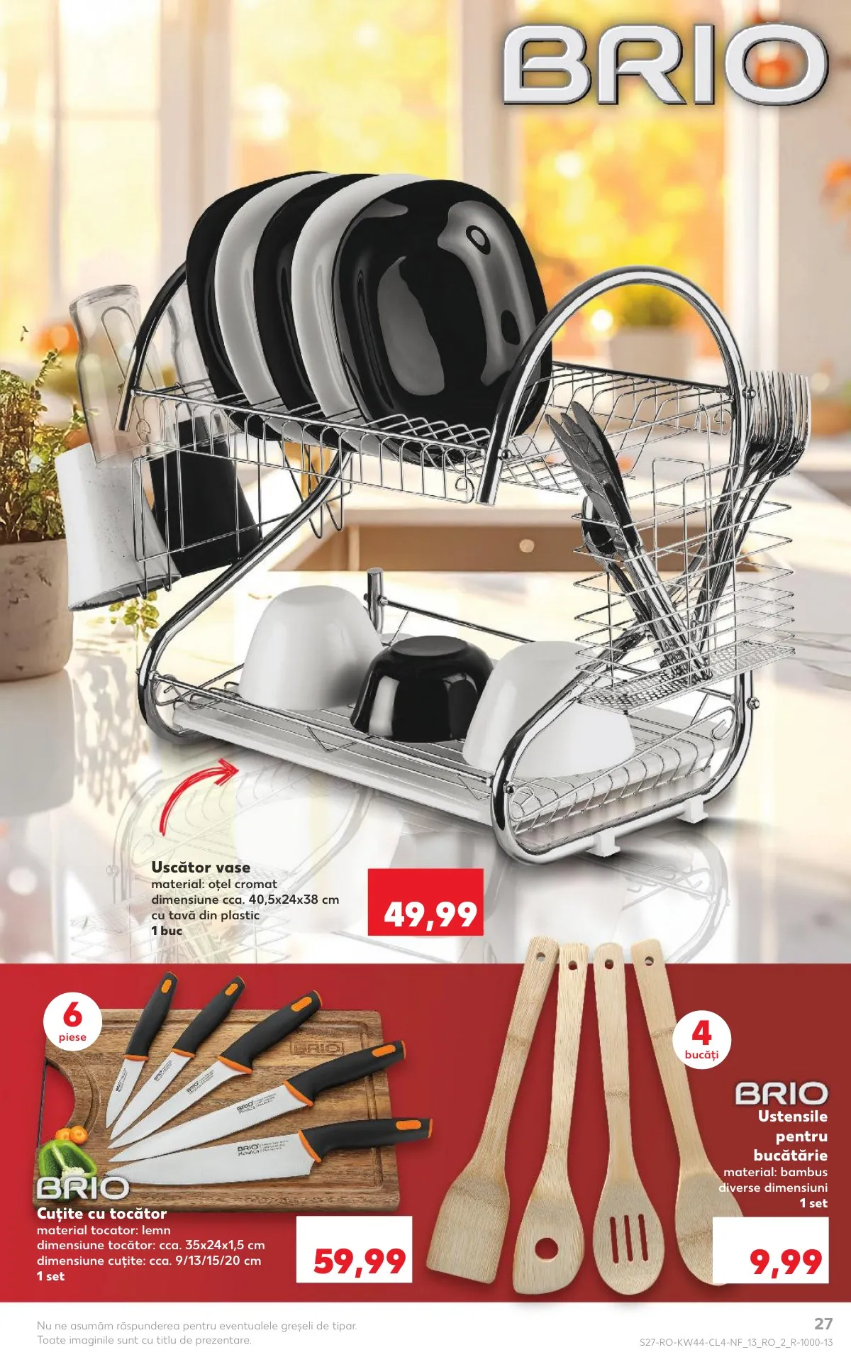 Kaufland akciós újság Románia Nonfood 10.29–11.04 – 27. oldal