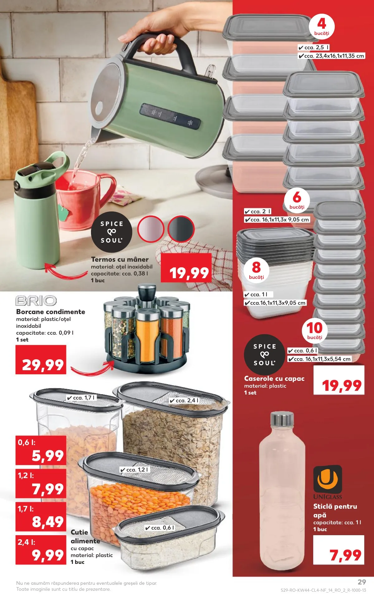 Kaufland akciós újság Románia Nonfood 10.29–11.04 – 29. oldal
