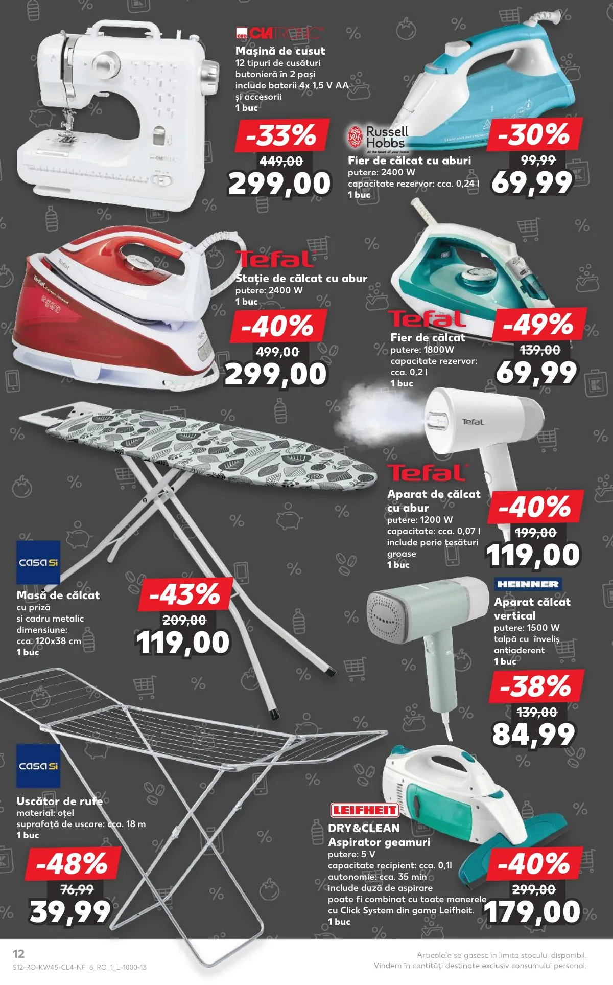 Kaufland akciós újság Románia Nonfood 11.05–11.11 – 12. oldal