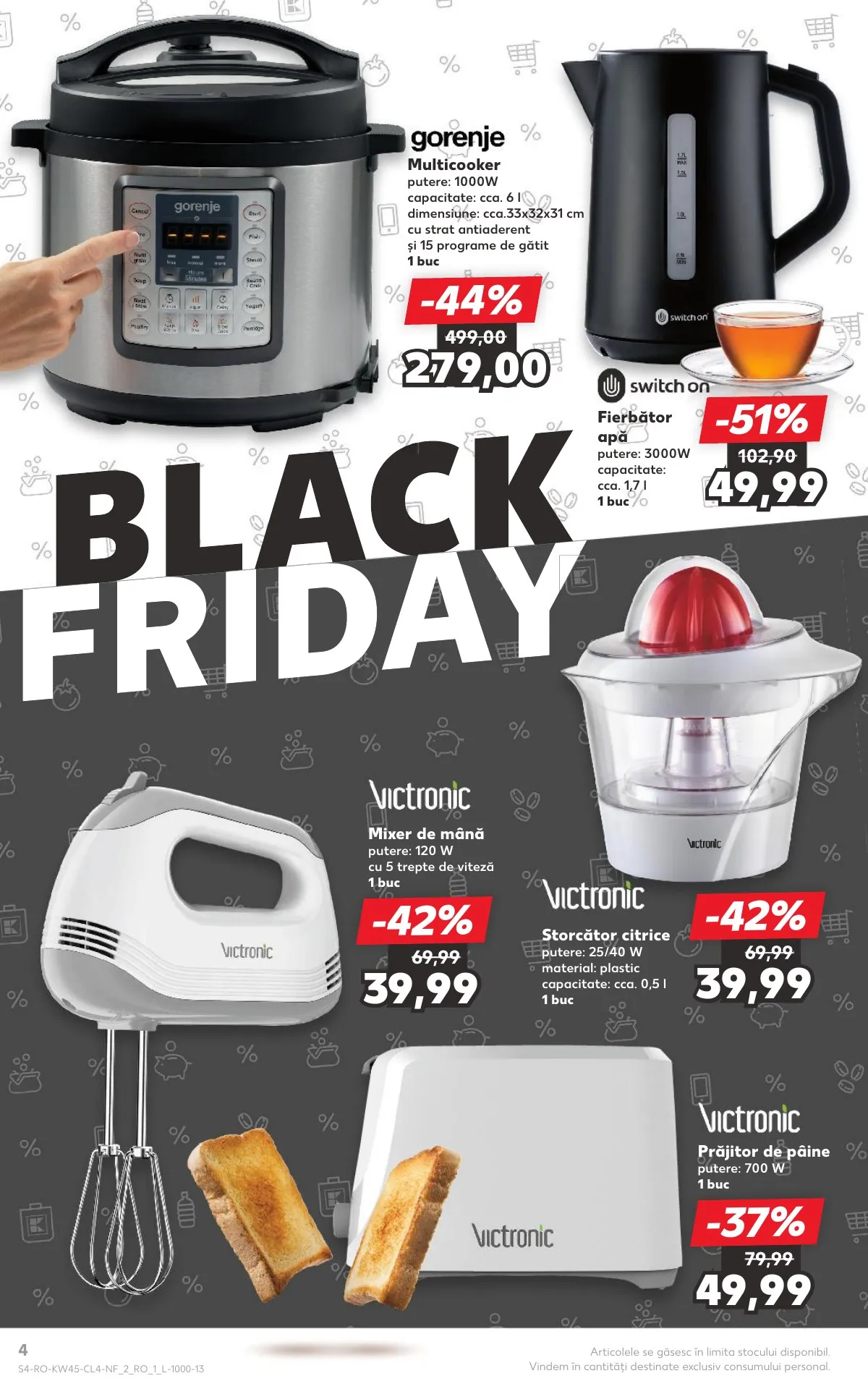 Kaufland akciós újság Románia Nonfood 11.05–11.11 – 4. oldal