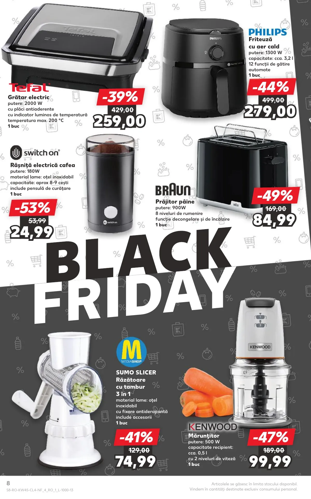 Kaufland akciós újság Románia Nonfood 11.05–11.11 – 8. oldal