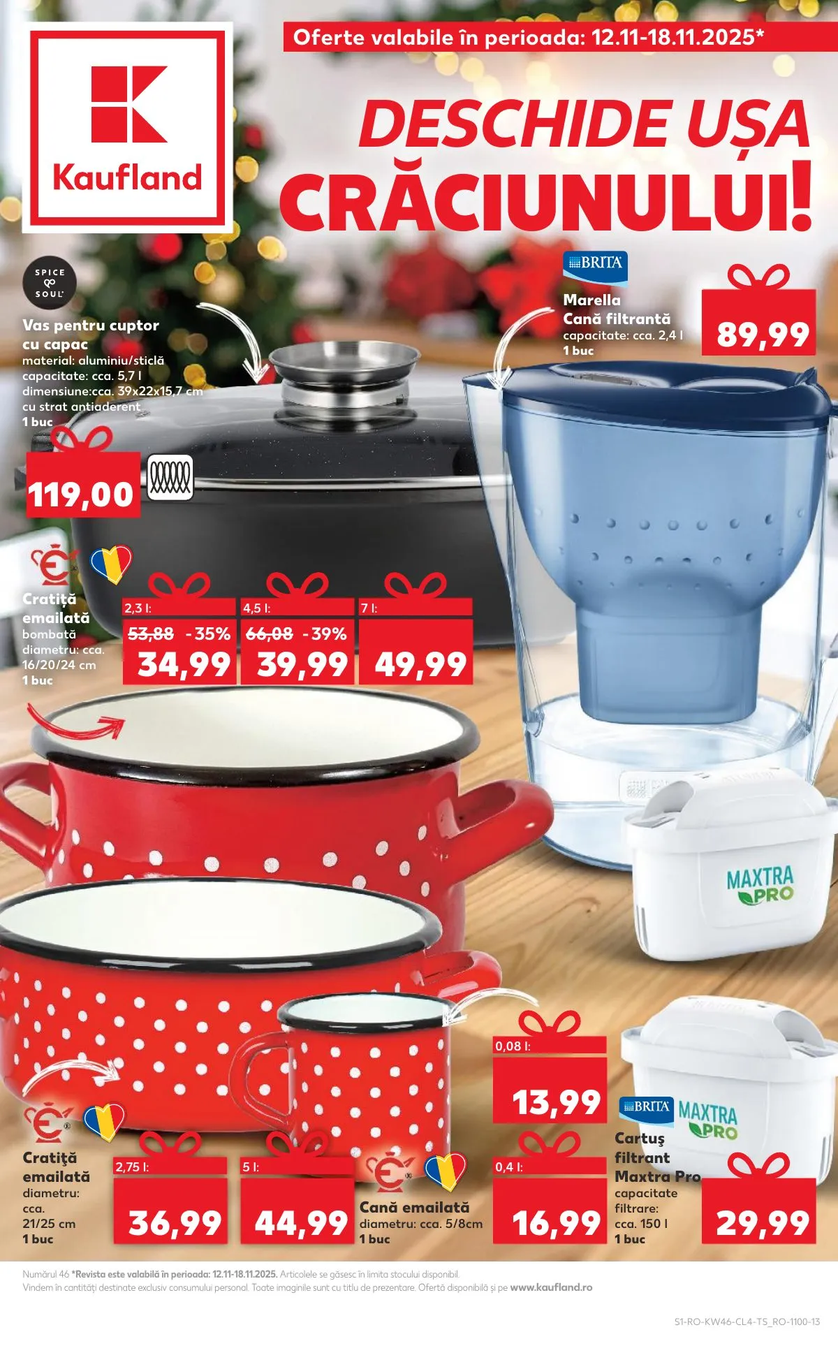 Kaufland akciós újság Románia Nonfood 11.12–11.18