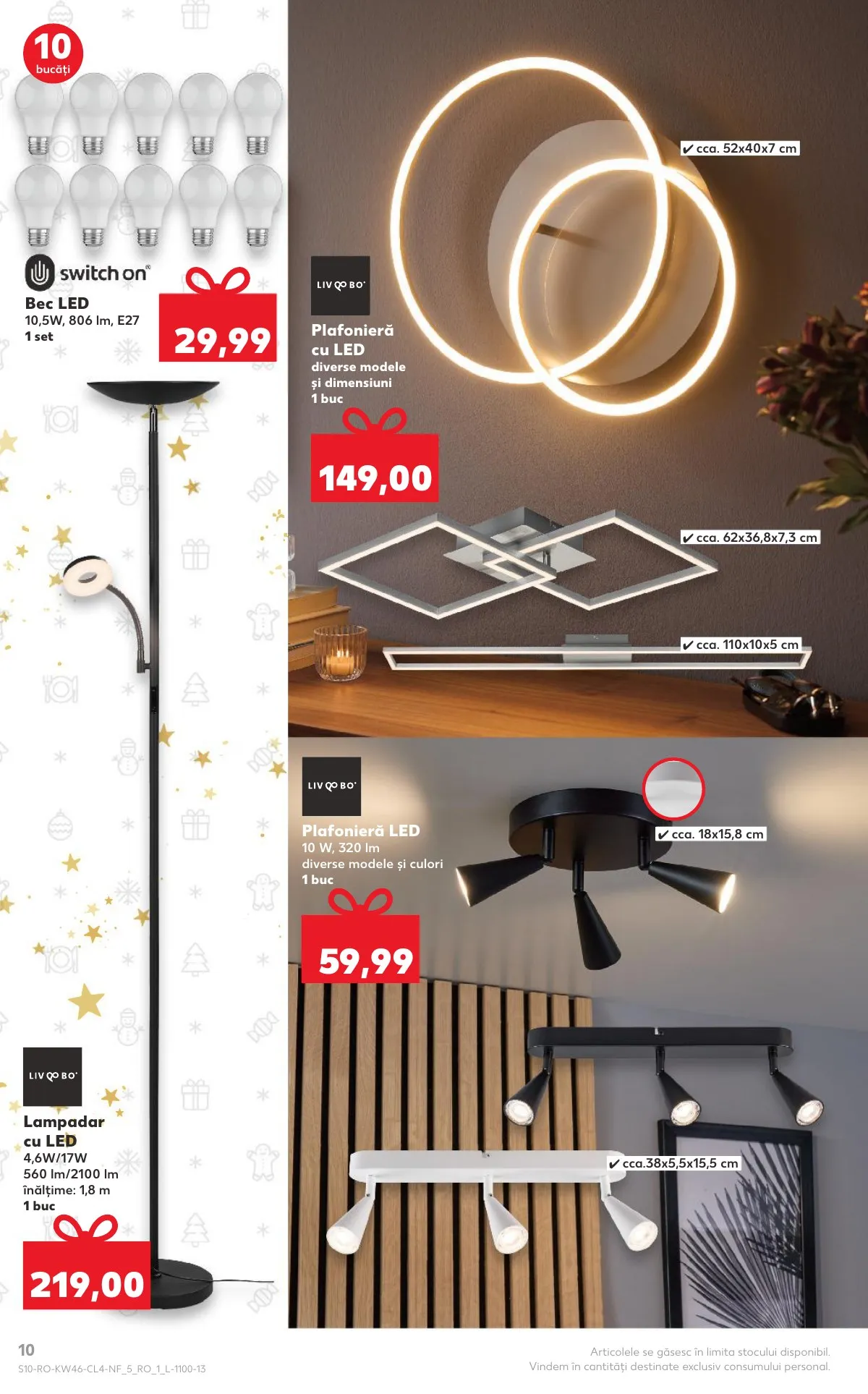 Kaufland akciós újság Románia Nonfood 11.12–11.18 – 10. oldal